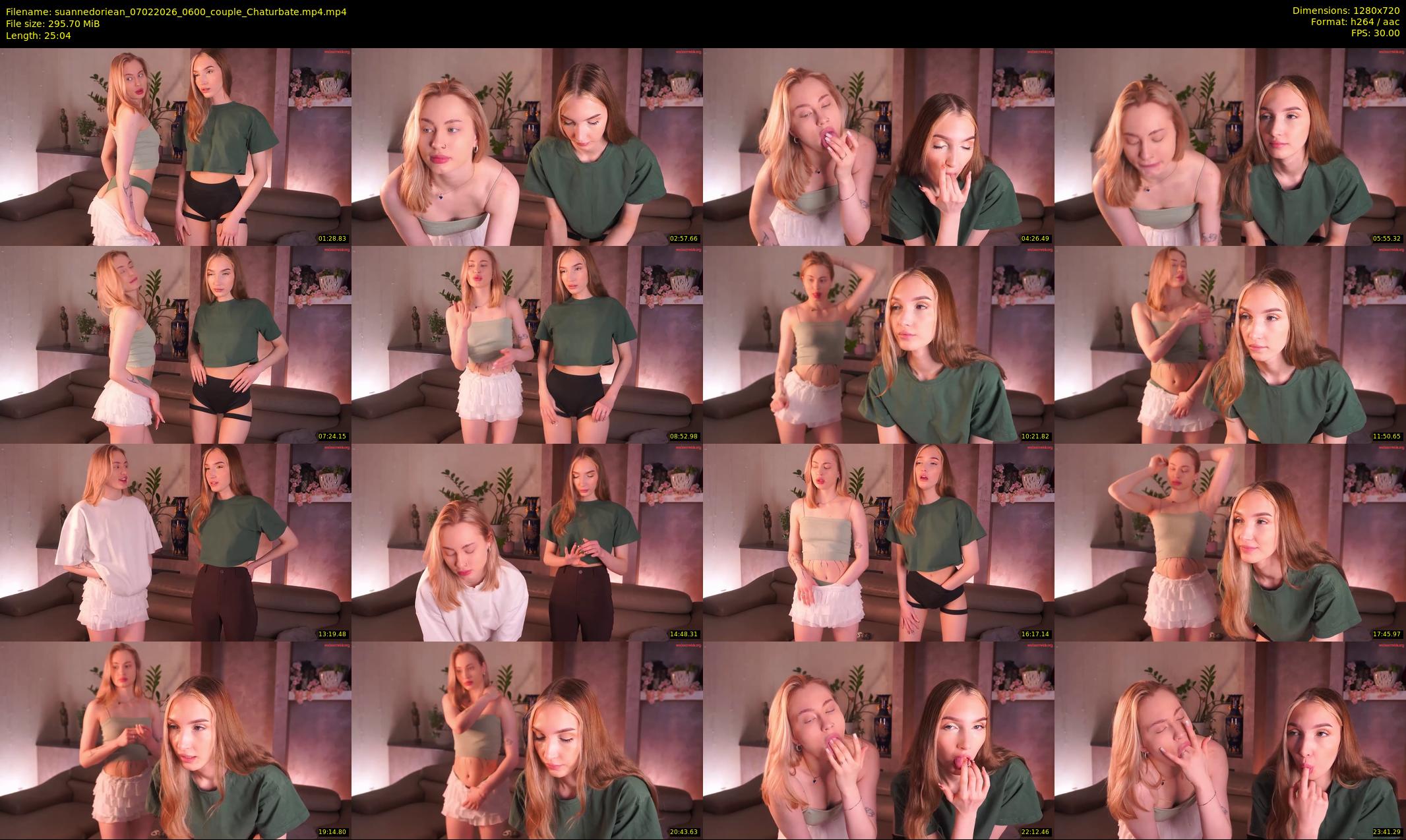 suannedoriean — 26 minute Chaturbate female cam show recording, 720p, Feb 7, 2026