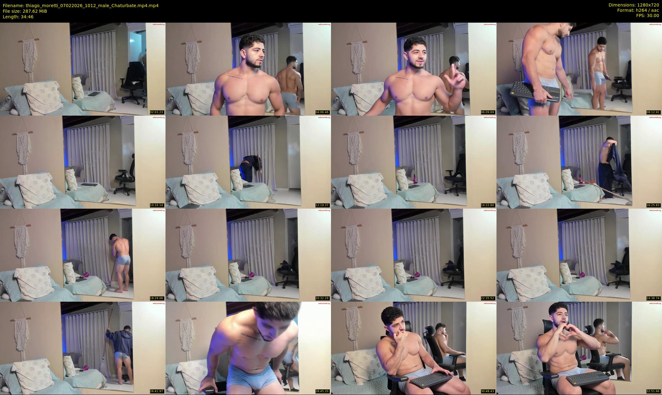 thiago_moretti — 35 minute Chaturbate male cam show recording, 720p, Feb 7, 2026
