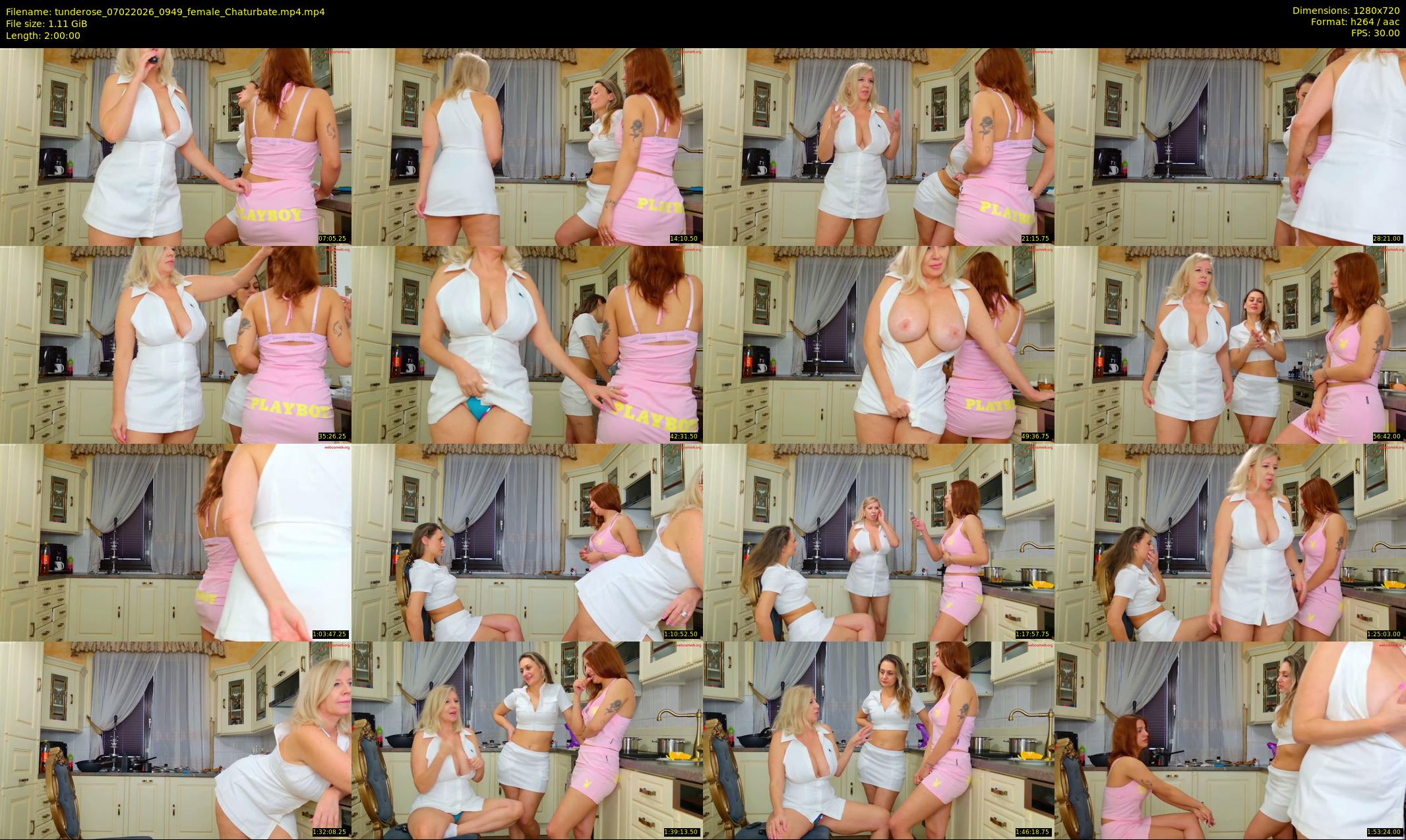 tunderose — 120 minute Chaturbate female cam show recording, 720p, Feb 7, 2026