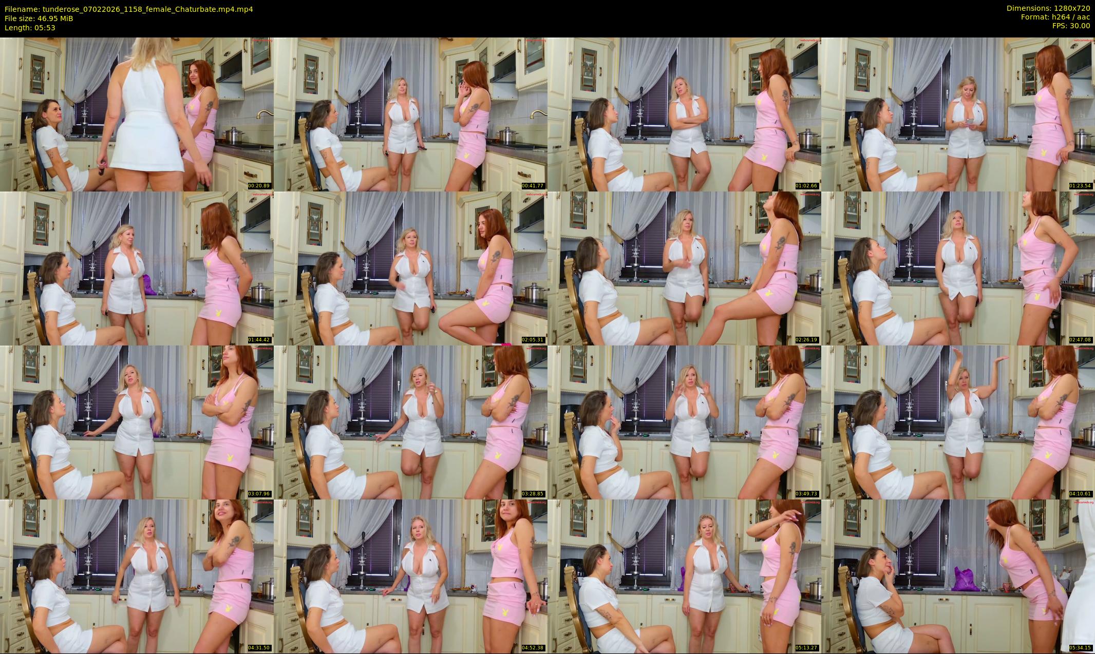 tunderose — 6 minute Chaturbate female cam show recording, 720p, Feb 7, 2026