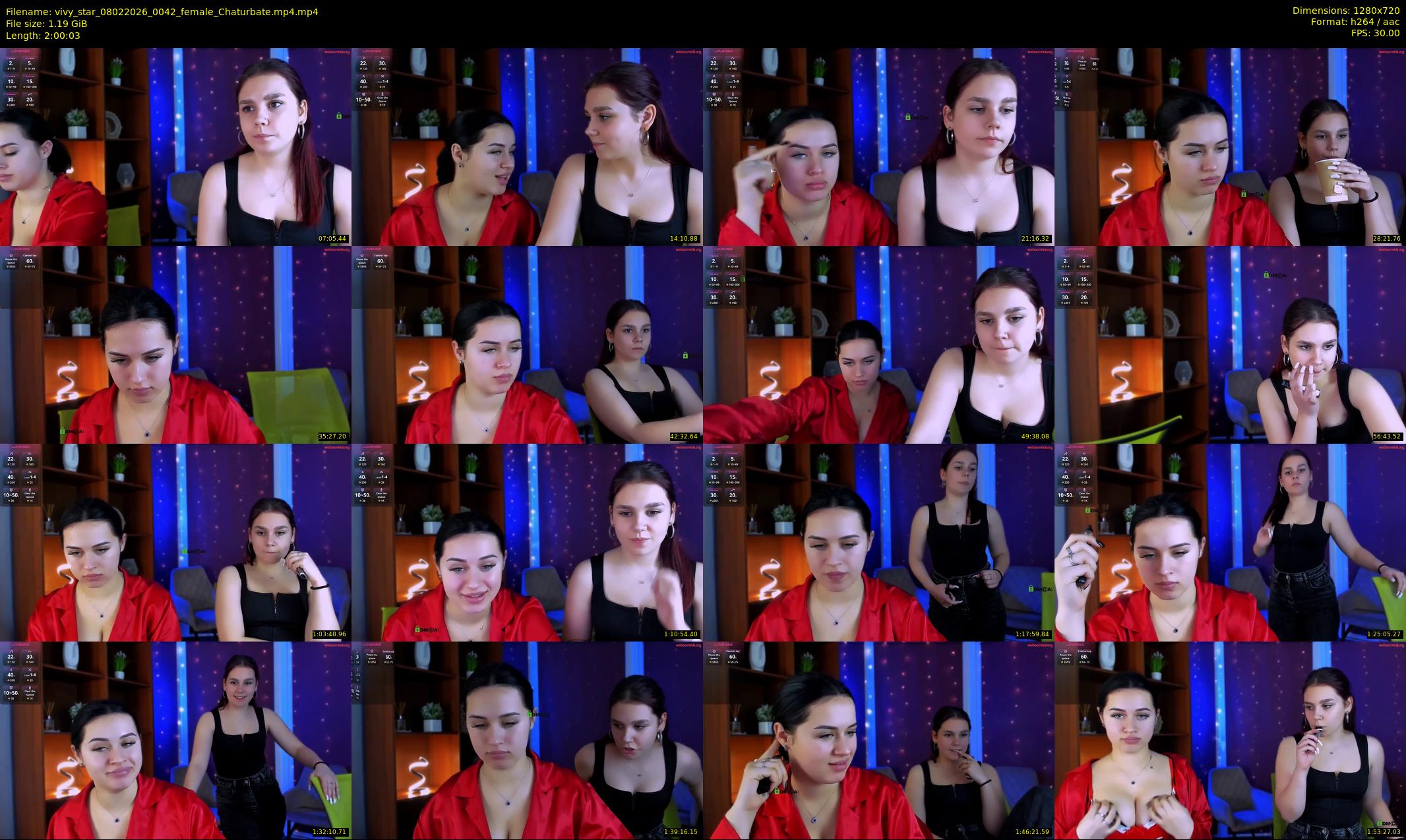 vivy_star — 121 minute Chaturbate couple cam show recording, 720p, Feb 8, 2026