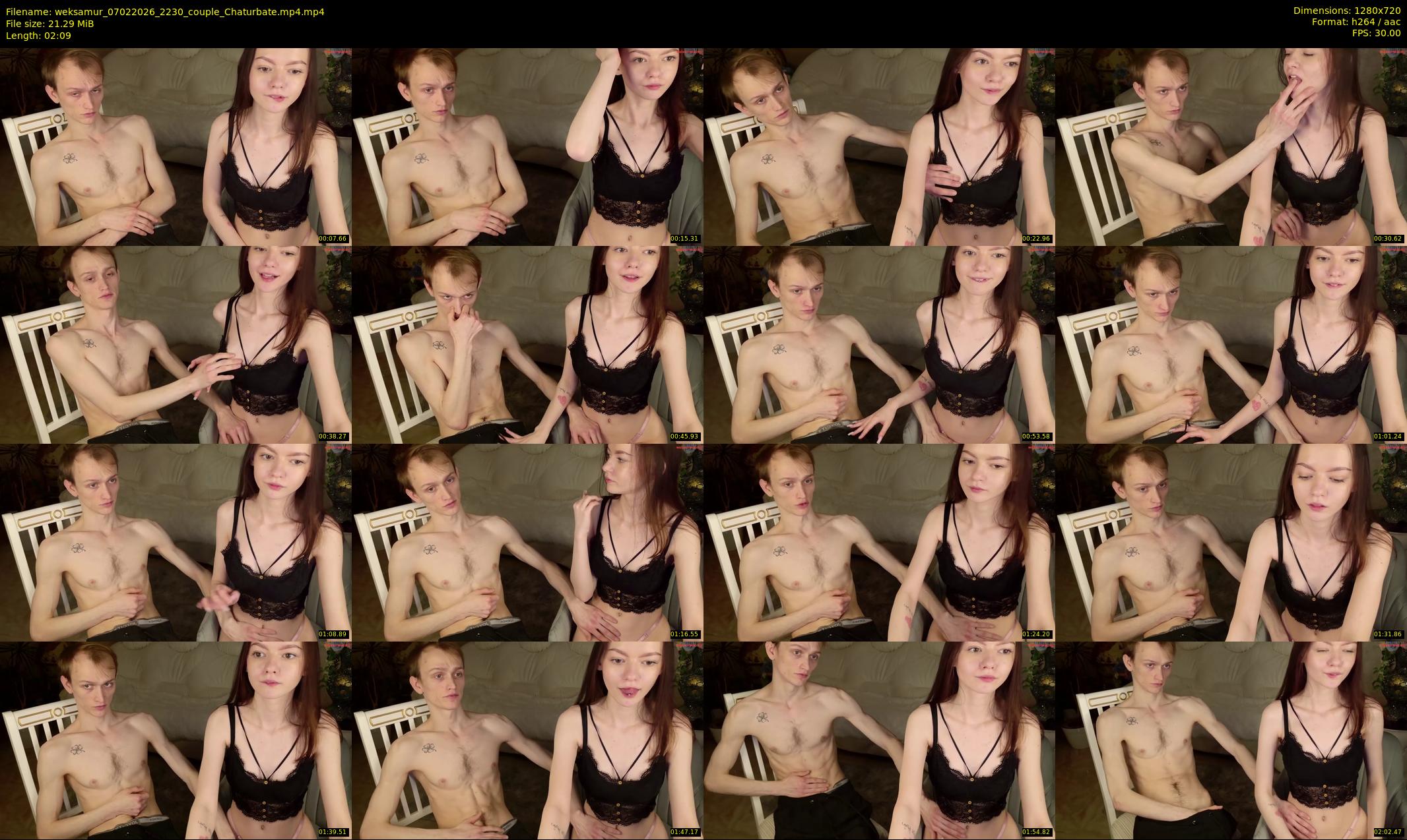 weksamur — 3 minute Chaturbate female cam show recording, 720p, Feb 7, 2026