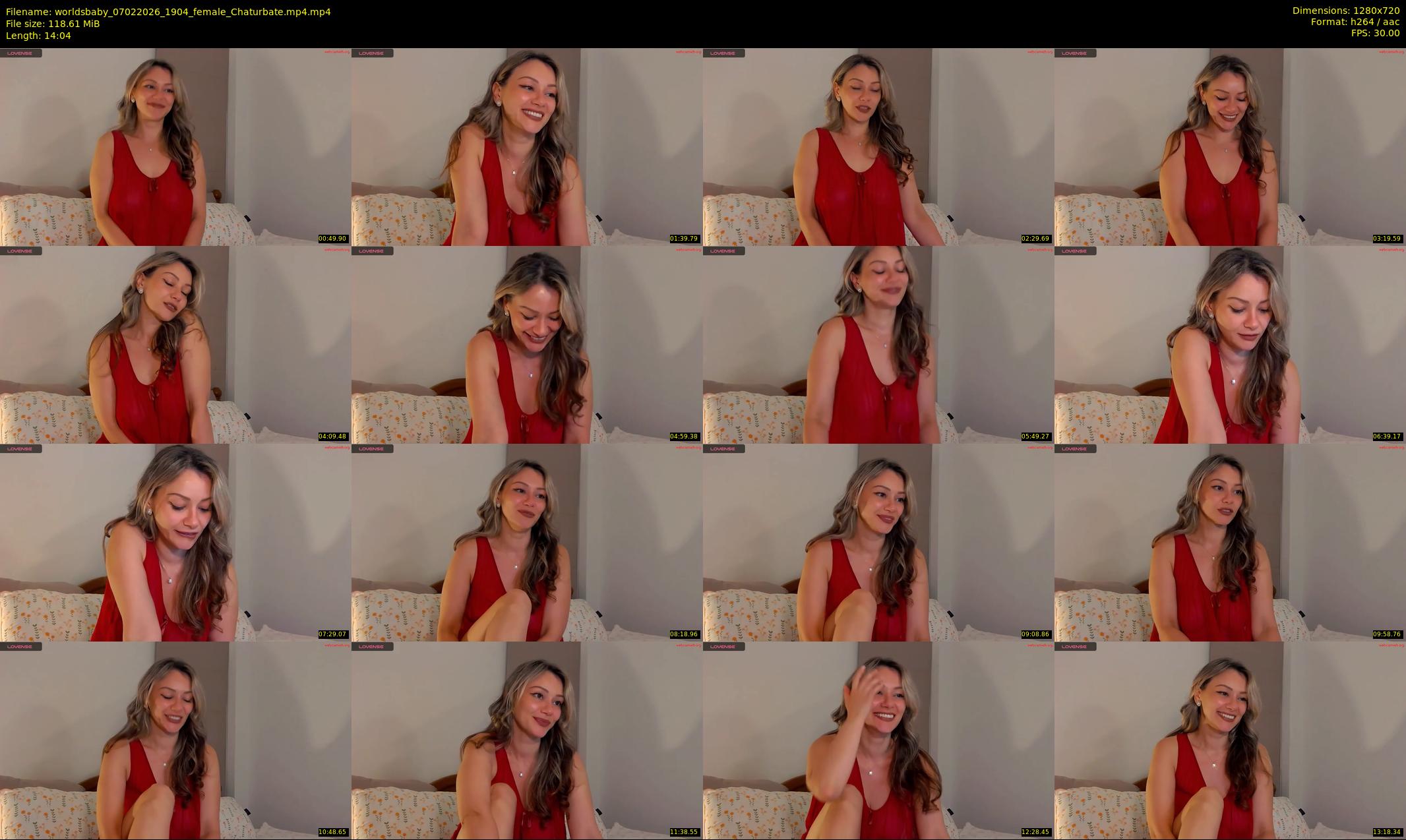 worldsbaby — 15 minute Chaturbate female cam show recording, 720p, Feb 7, 2026