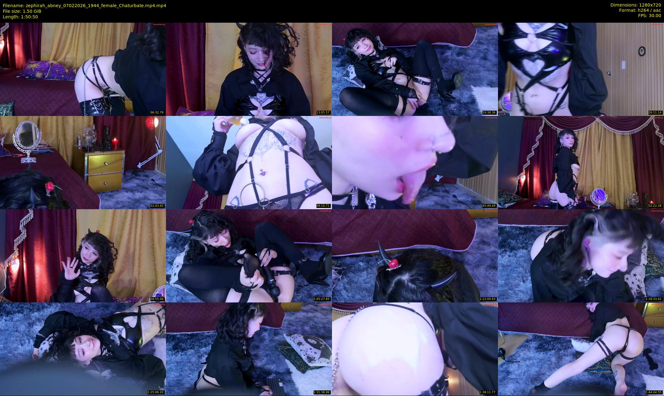 zephirah_abney — 111 minute Chaturbate female cam show recording, 720p, Feb 7, 2026
