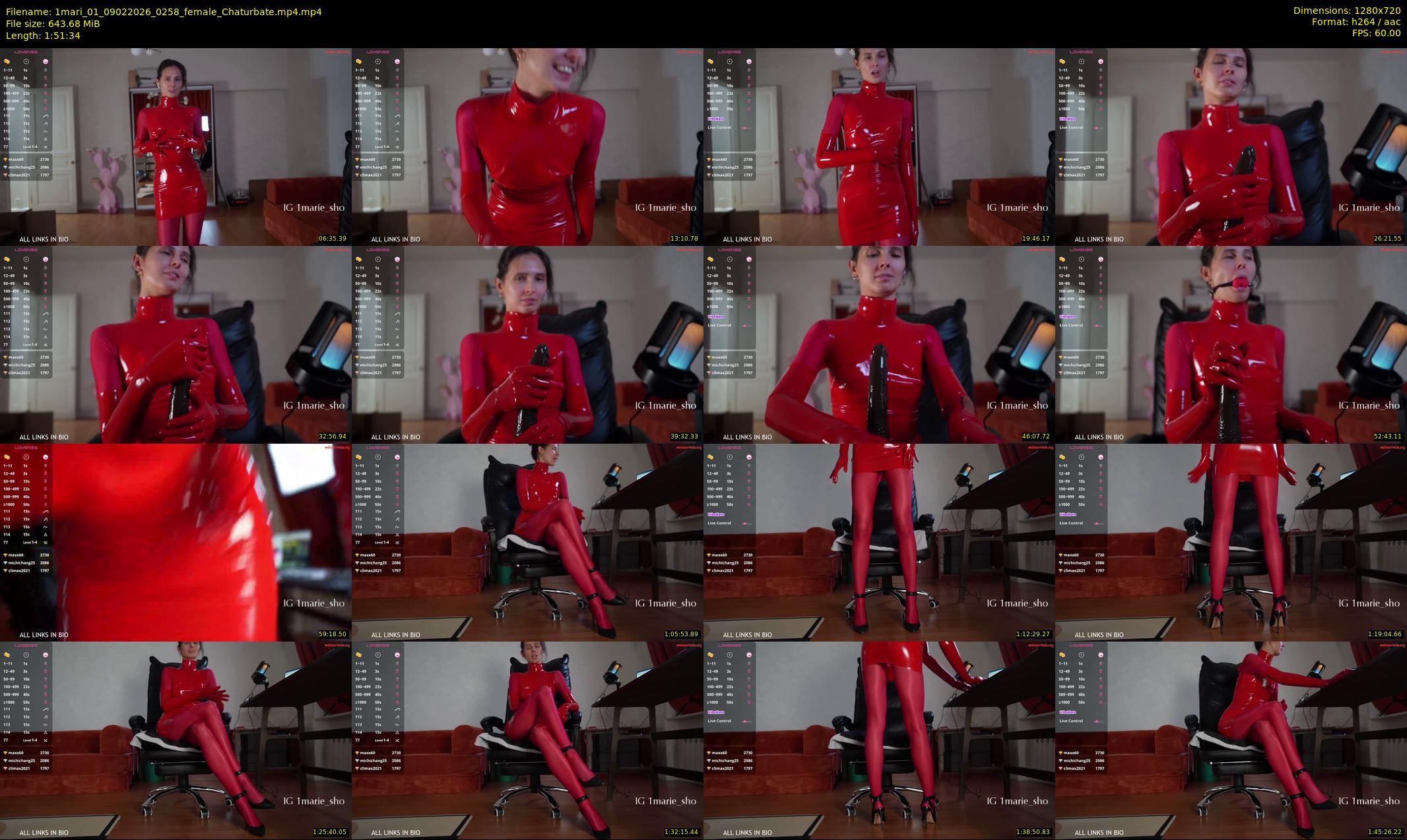 1mari_01 — 112 minute Chaturbate female cam show recording, 720p, Feb 9, 2026
