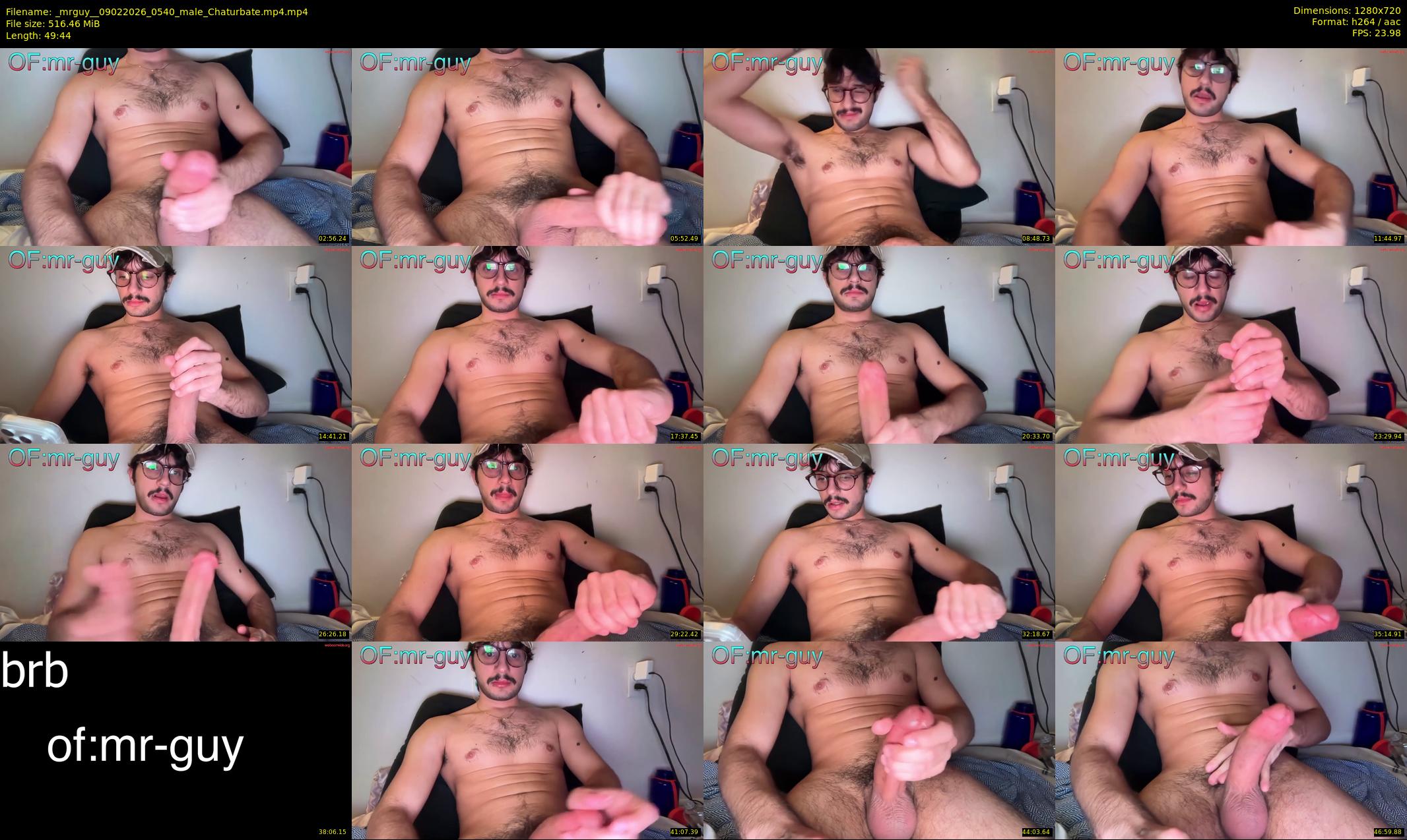 _mrguy_ — 50 minute Chaturbate male cam show recording, 720p, Feb 9, 2026
