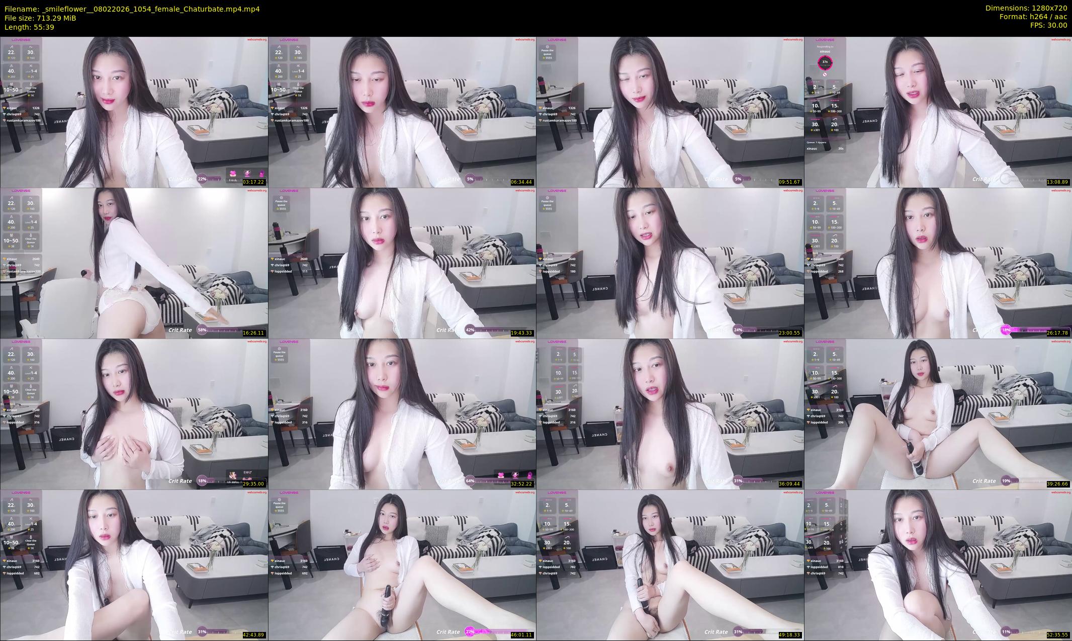 _smileflower_ — 56 minute Chaturbate female cam show recording, 720p, Feb 8, 2026