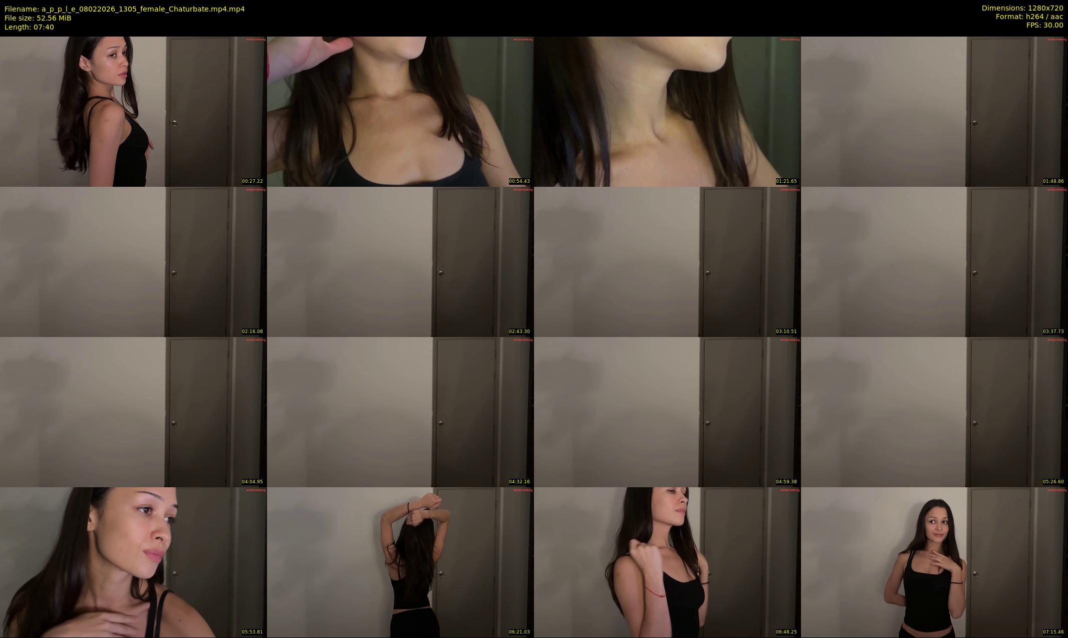a_p_p_l_e — 8 minute Chaturbate female cam show recording, 720p, Feb 8, 2026