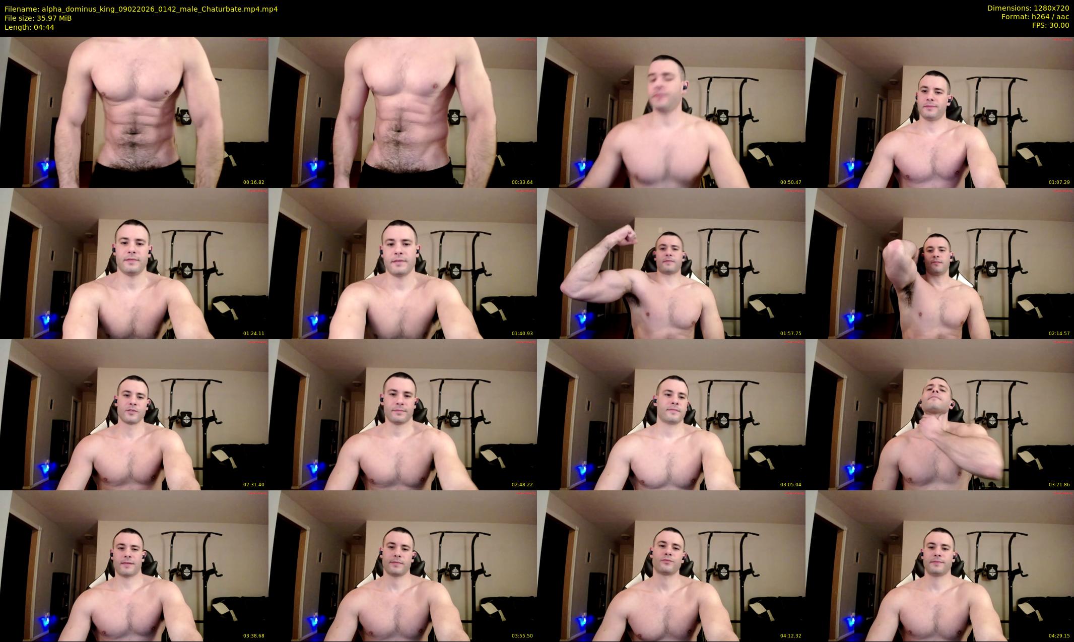 alpha_dominus_king — 5 minute Chaturbate male cam show recording, 720p, Feb 9, 2026