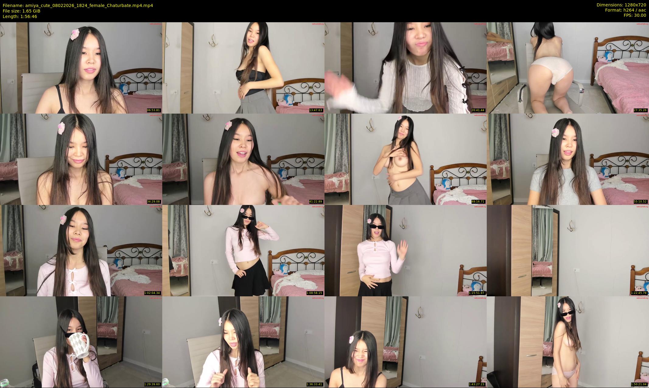 amiya_cute — 117 minute Chaturbate female cam show recording, 720p, Feb 8, 2026