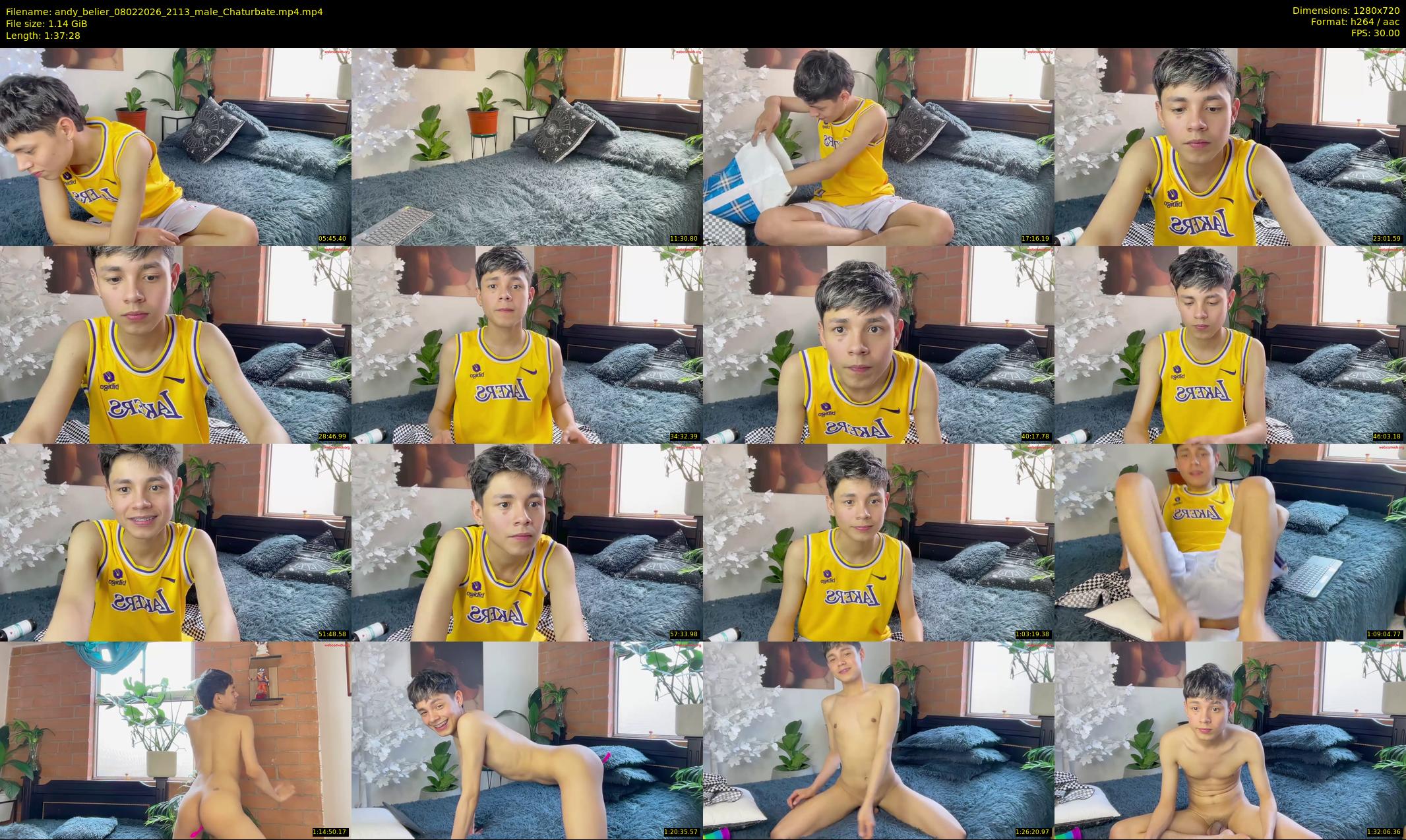 andy_belier — 98 minute Chaturbate male cam show recording, 720p, Feb 8, 2026