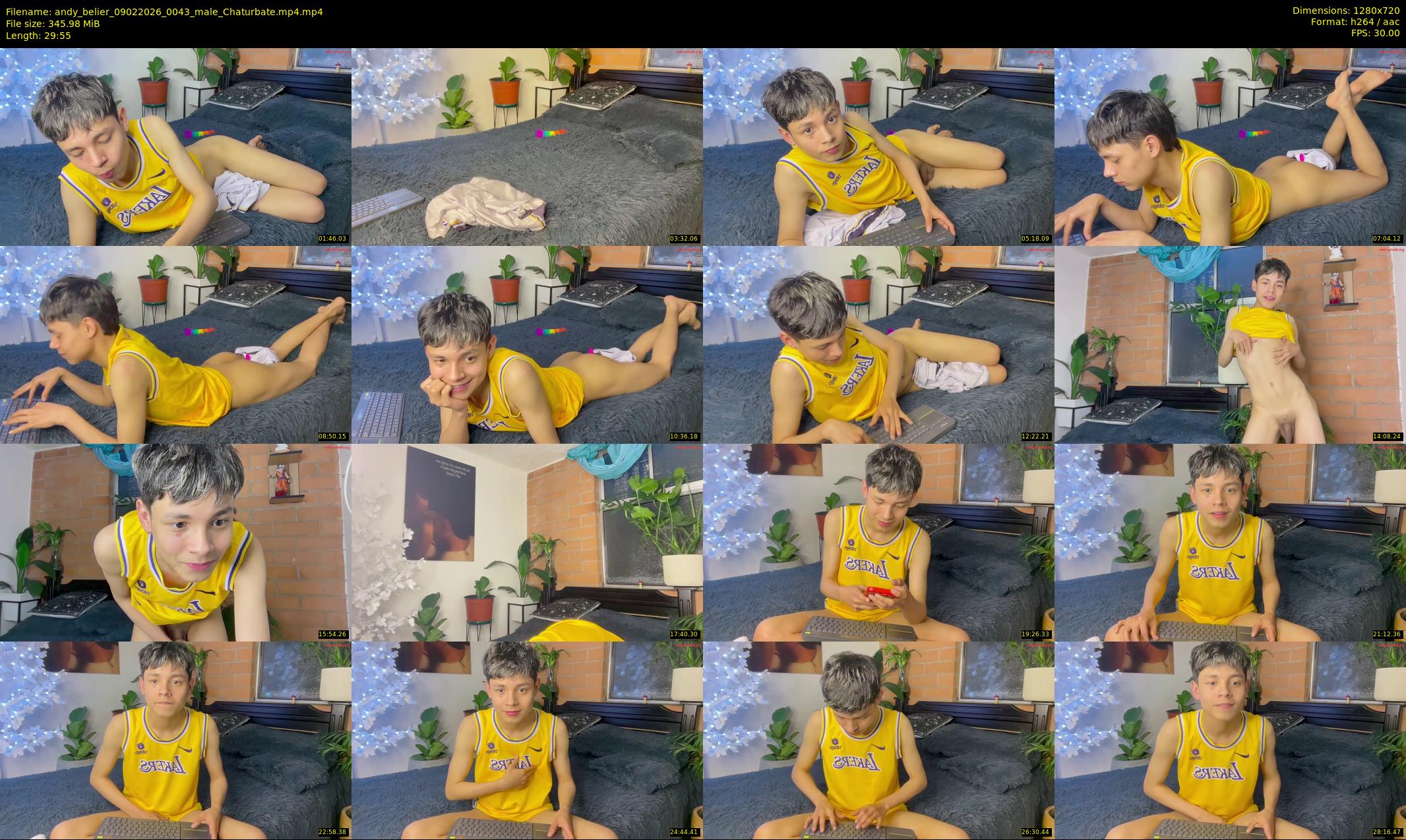 andy_belier — 30 minute Chaturbate male cam show recording, 720p, Feb 9, 2026