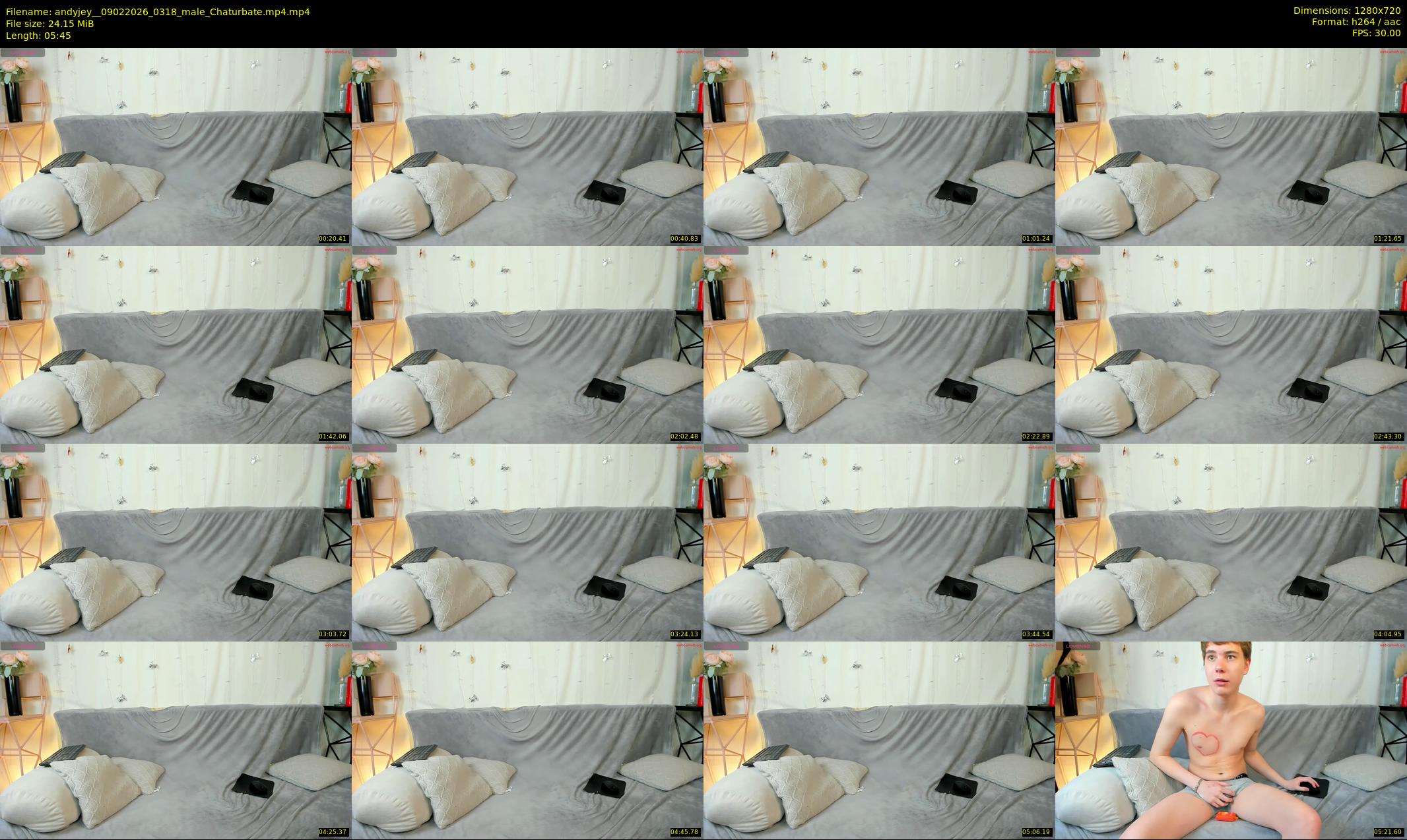 andyjey_ — 6 minute Chaturbate couple cam show recording, 720p, Feb 9, 2026