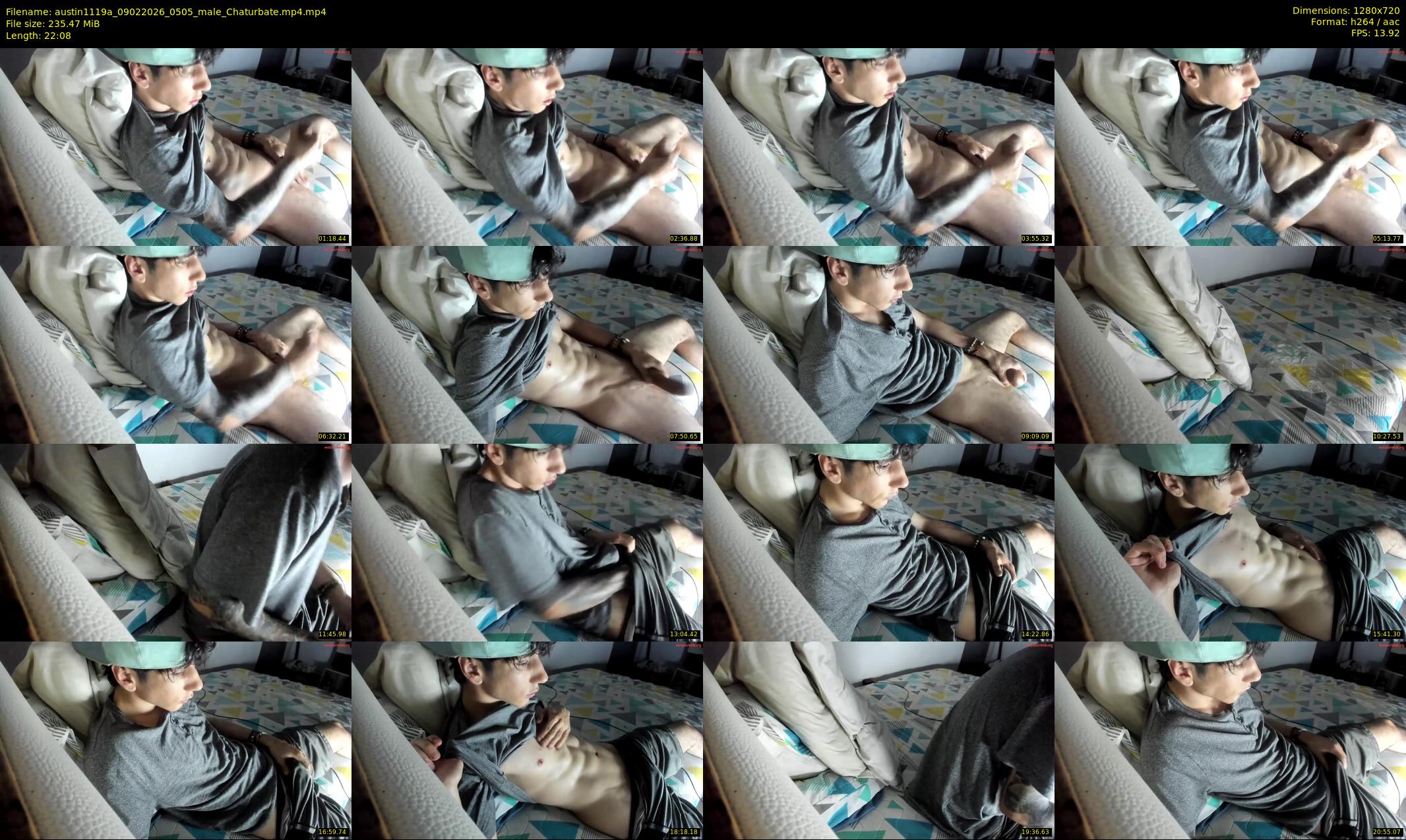 austin1119a — 23 minute Chaturbate male cam show recording, 720p, Feb 9, 2026