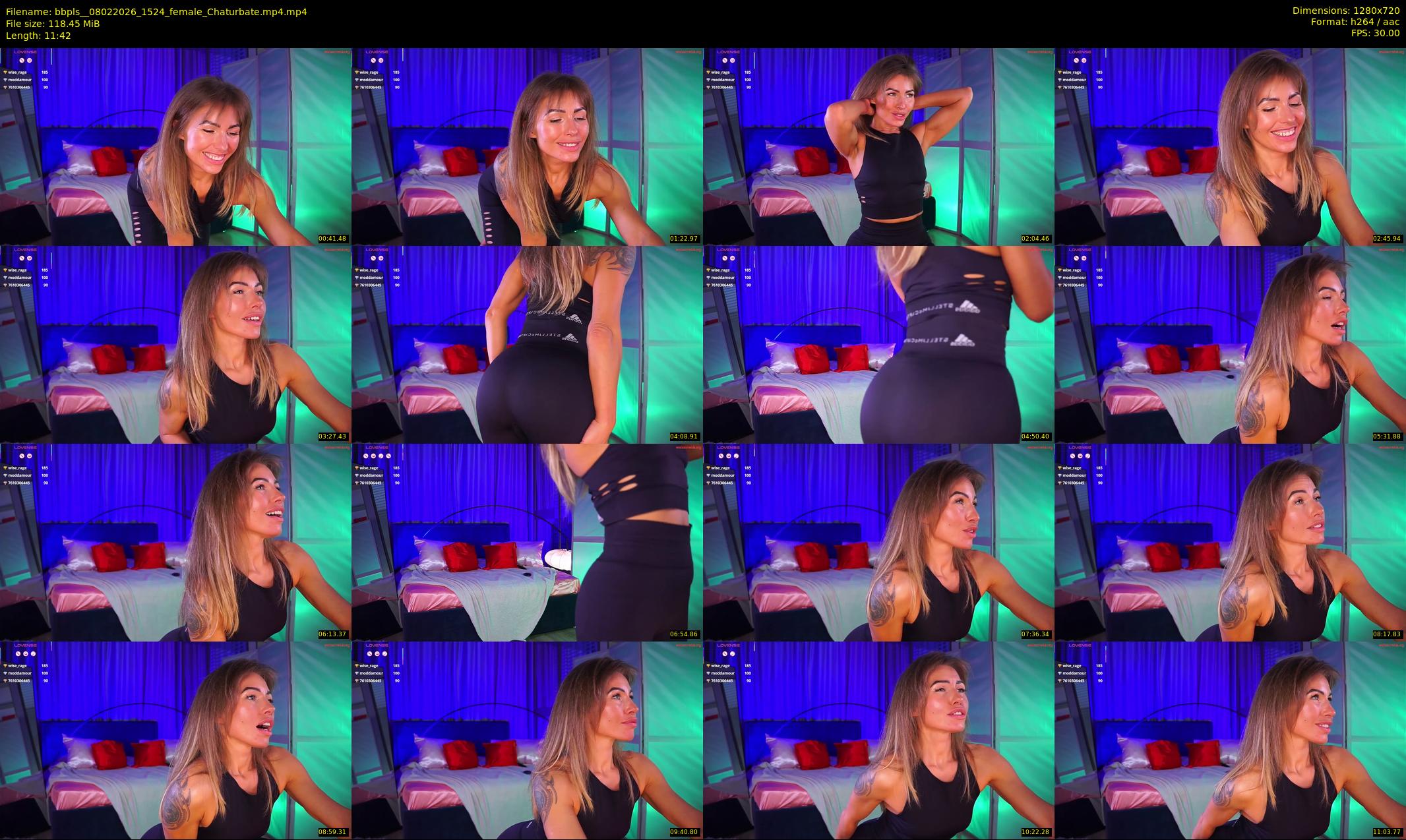 bbpls_ — 12 minute Chaturbate female cam show recording, 720p, Feb 8, 2026
