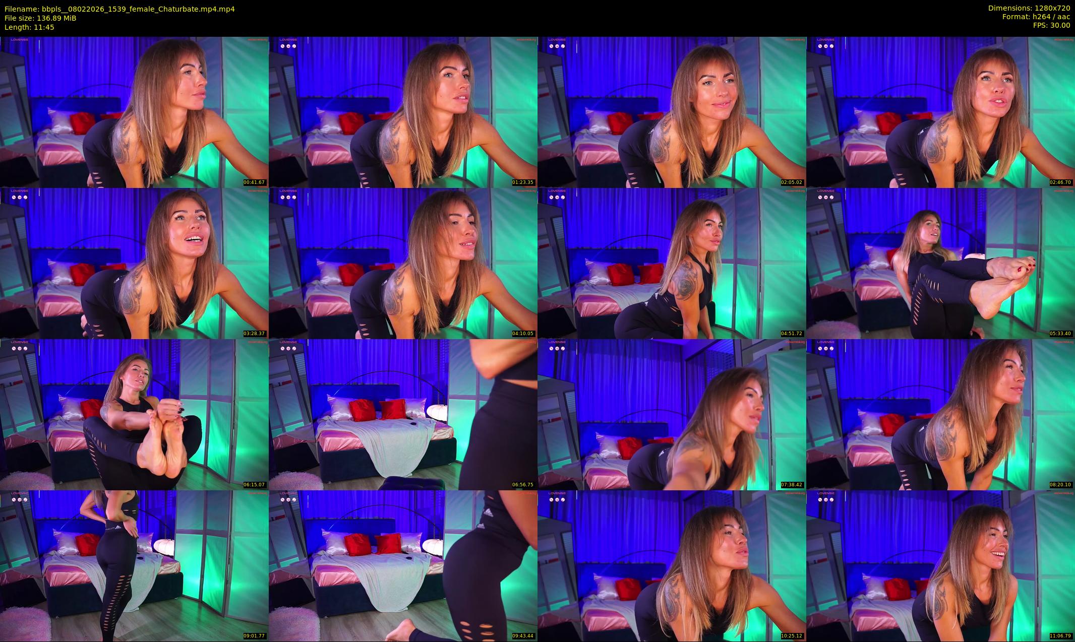 bbpls_ — 12 minute Chaturbate female cam show recording, 720p, Feb 8, 2026