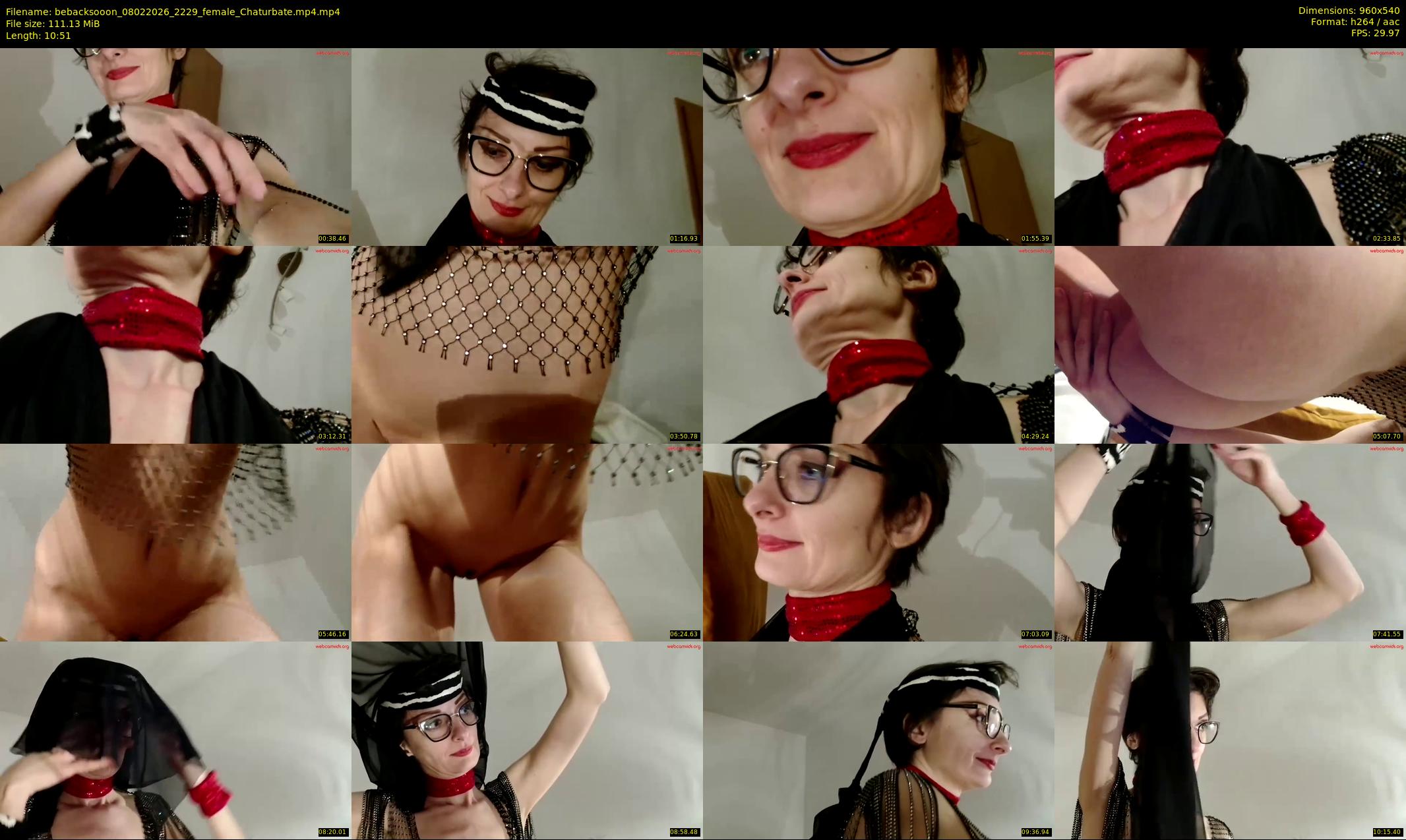 bebacksooon — 11 minute Chaturbate female cam show recording, 480p, Feb 8, 2026