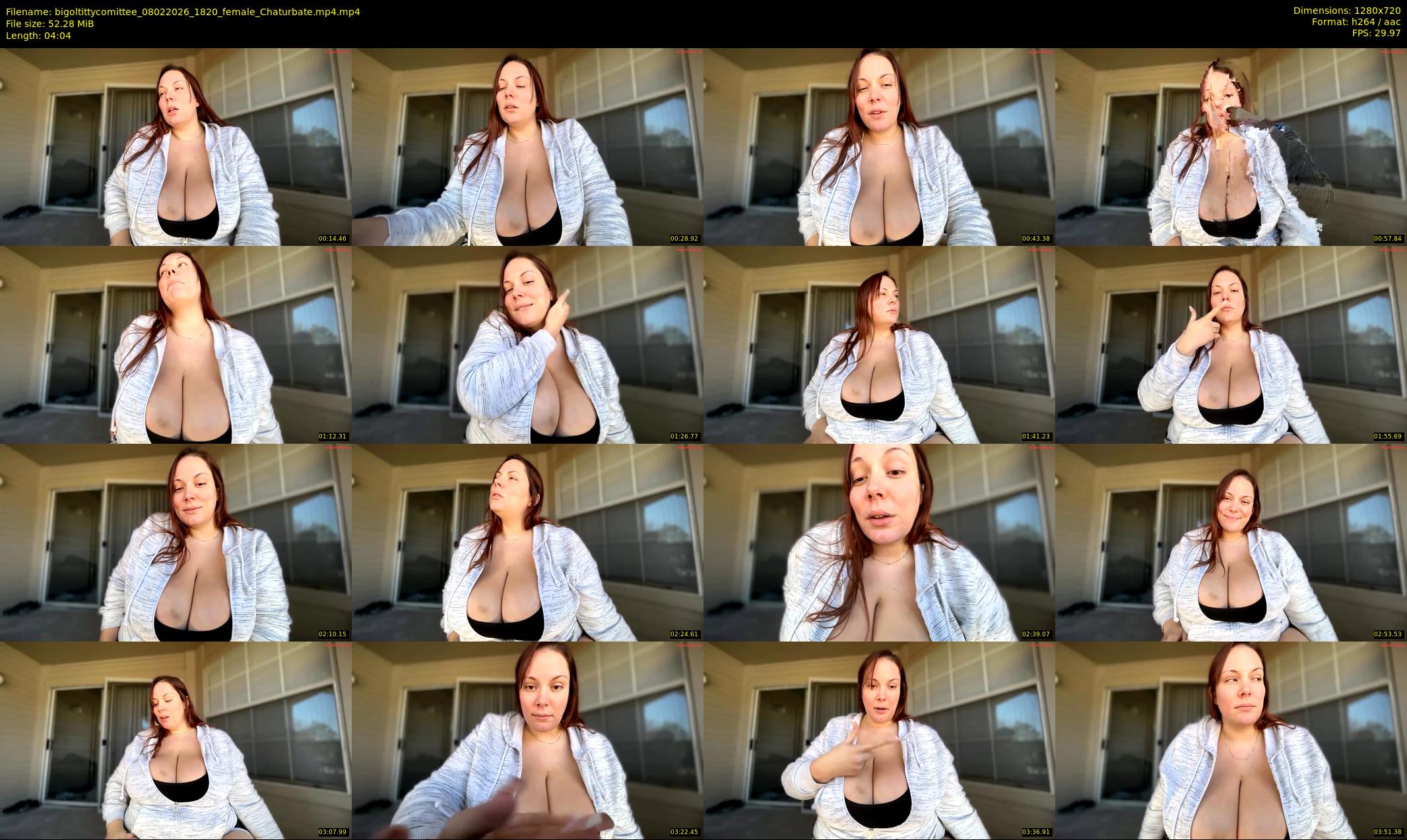 bigoltittycomittee — 5 minute Chaturbate female cam show recording, 720p, Feb 8, 2026
