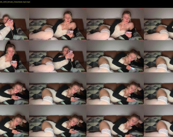 blondebunny999 — 43 minute Chaturbate female cam show recording, 720p, Feb 8, 2026