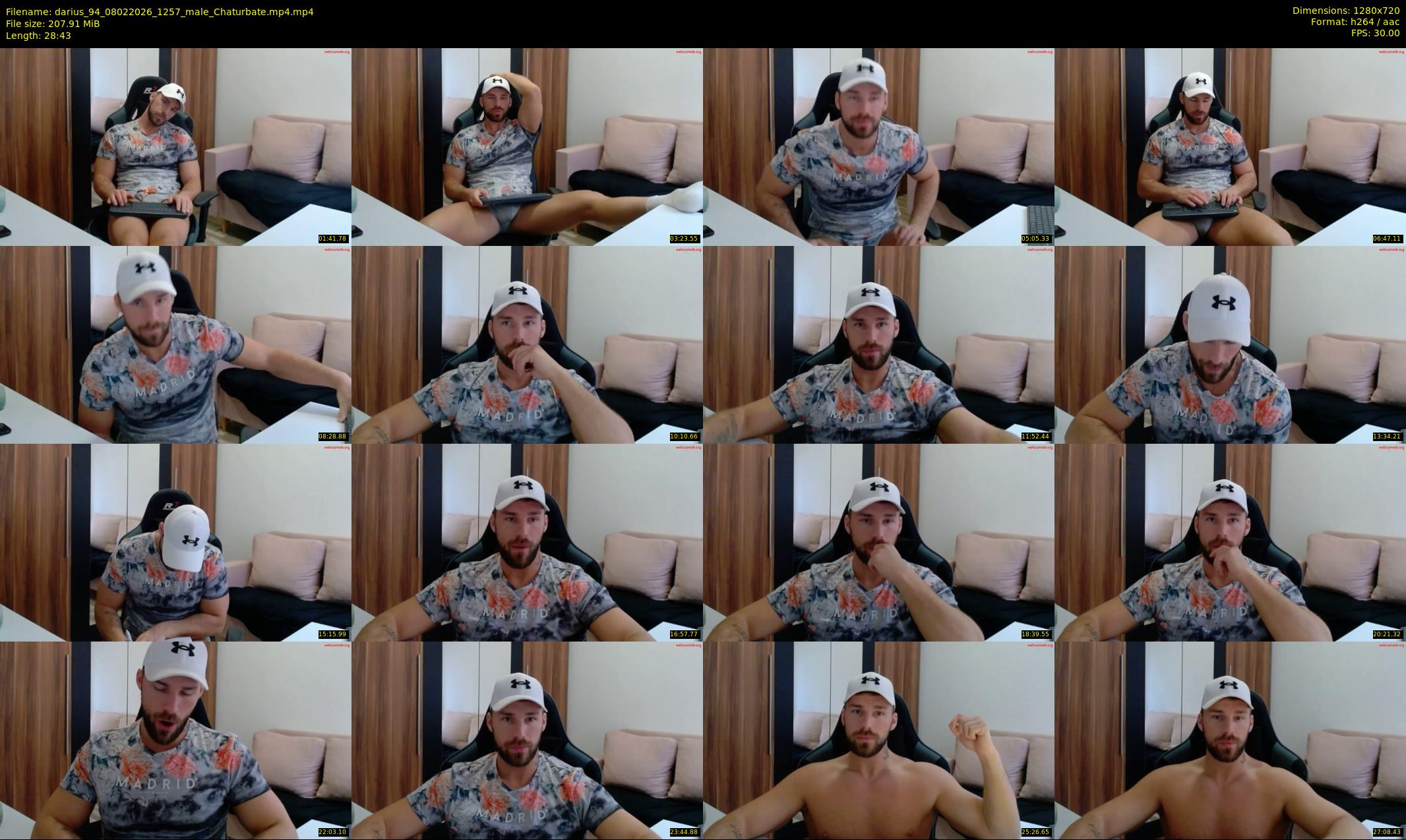 darius_94 — 29 minute Chaturbate male cam show recording, 720p, Feb 8, 2026