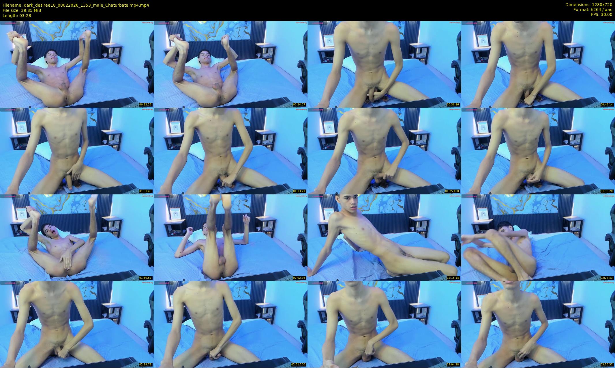 dark_desiree18 — 4 minute Chaturbate male cam show recording, 720p, Feb 8, 2026