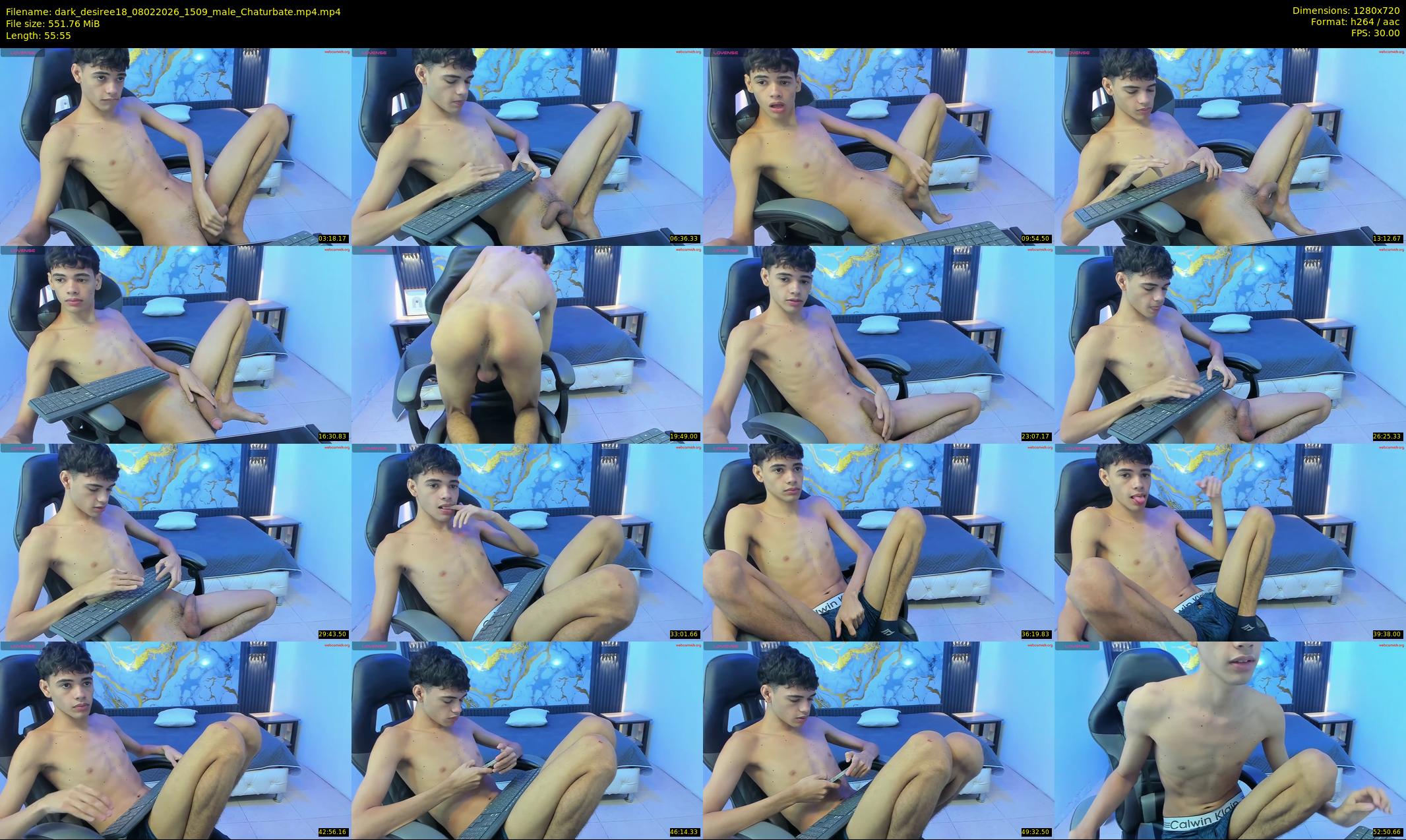 dark_desiree18 — 56 minute Chaturbate male cam show recording, 720p, Feb 8, 2026