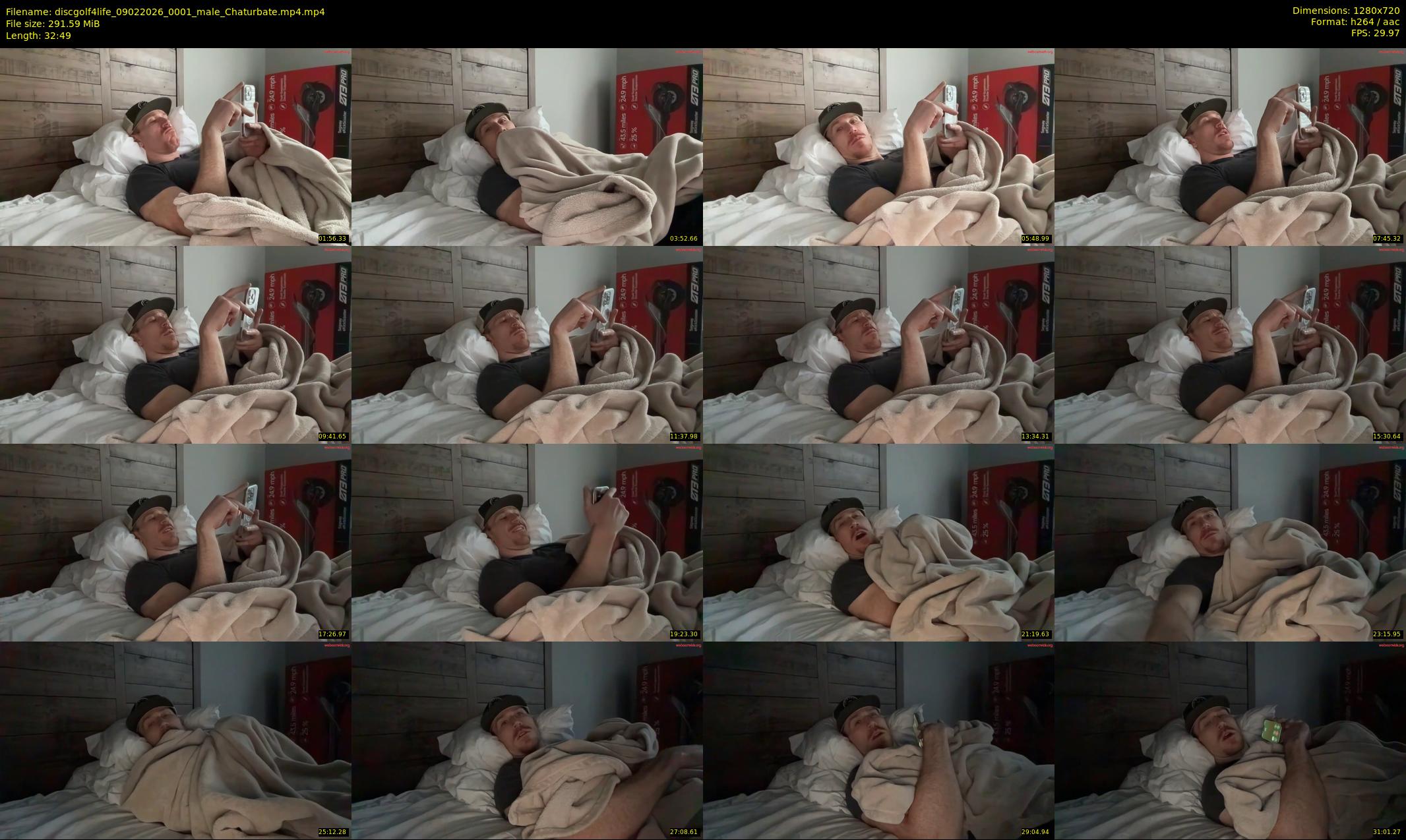 discgolf4life — 33 minute Chaturbate male cam show recording, 720p, Feb 9, 2026