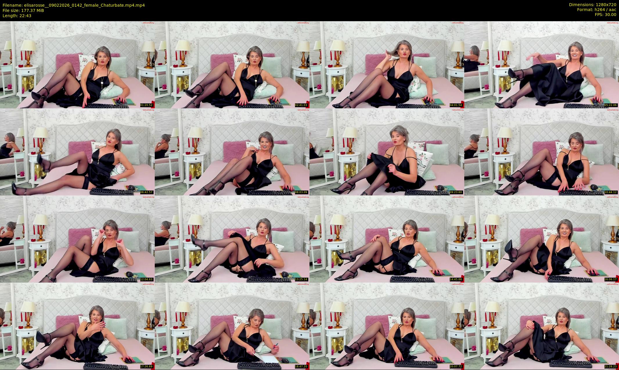 elisarosse_ — 23 minute Chaturbate female cam show recording, 720p, Feb 9, 2026