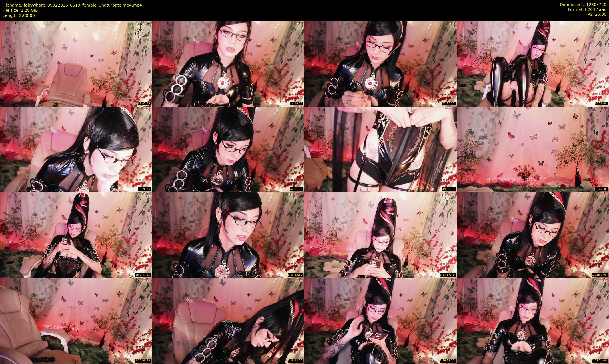 fairywhore — 120 minute Chaturbate female cam show recording, 720p, Feb 9, 2026