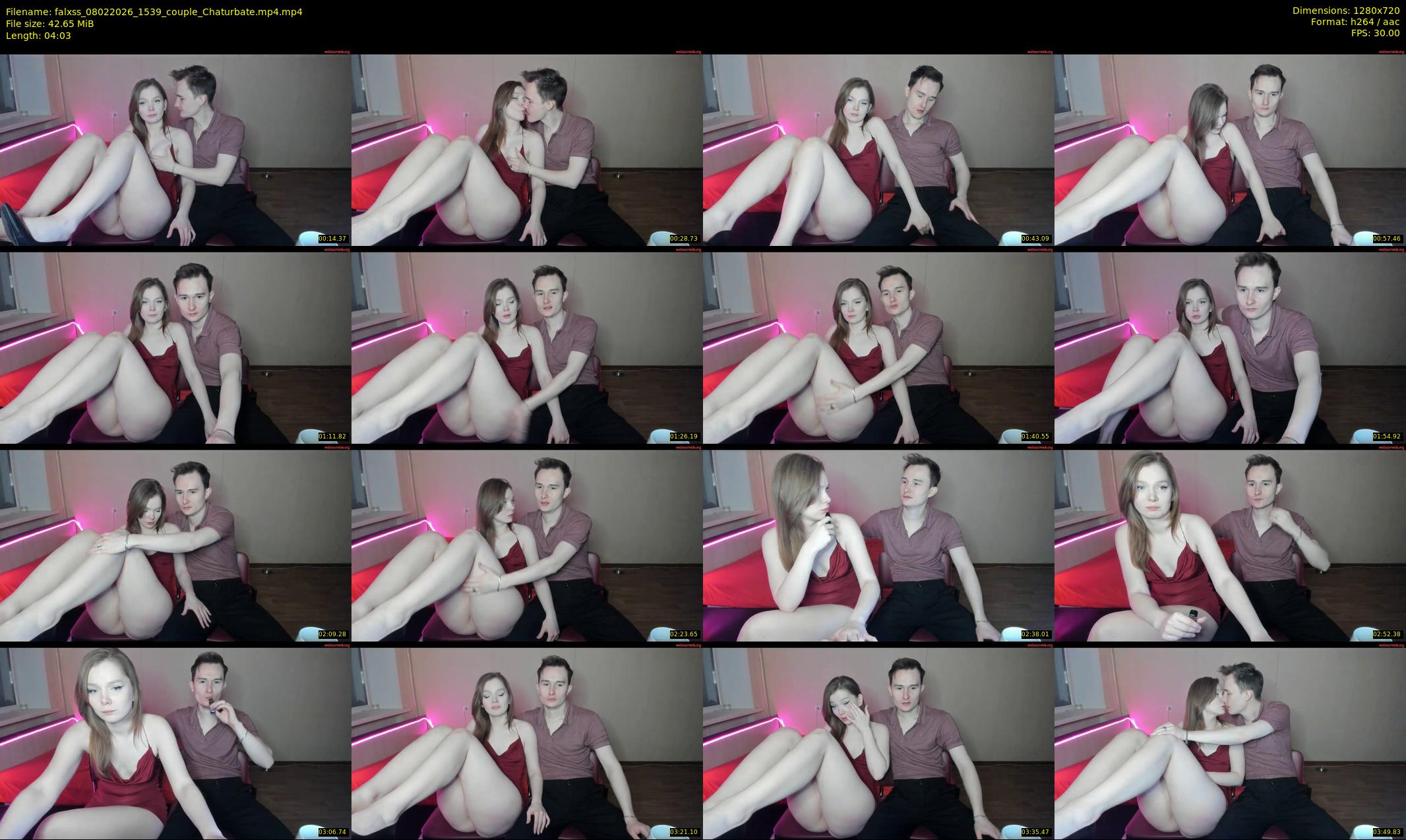 falxss — 5 minute Chaturbate couple cam show recording, 720p, Feb 8, 2026
