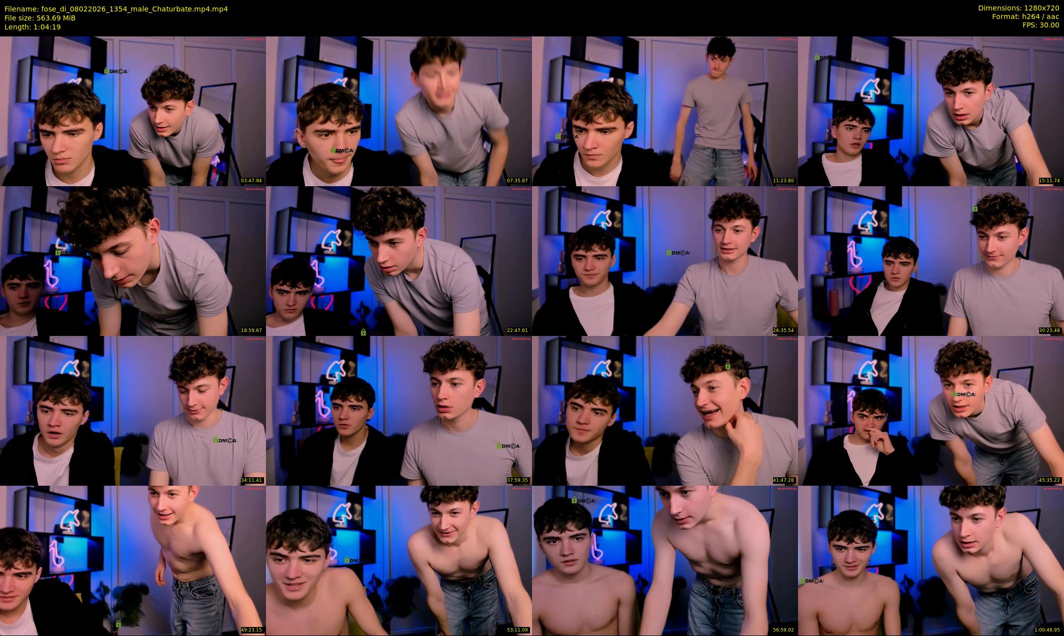 fose_di — 65 minute Chaturbate male cam show recording, 720p, Feb 8, 2026