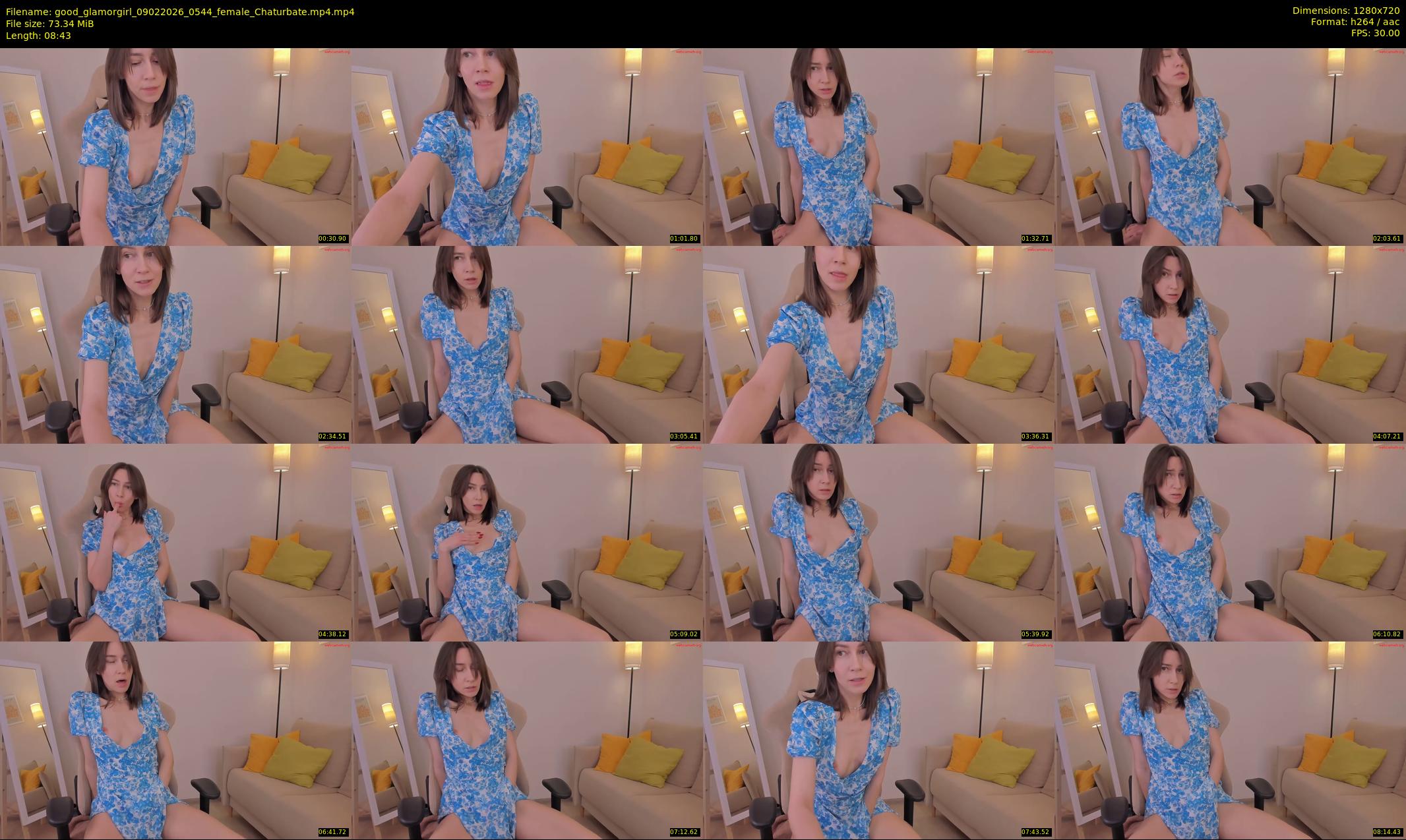 good_glamorgirl — 9 minute Chaturbate female cam show recording, 720p, Feb 9, 2026