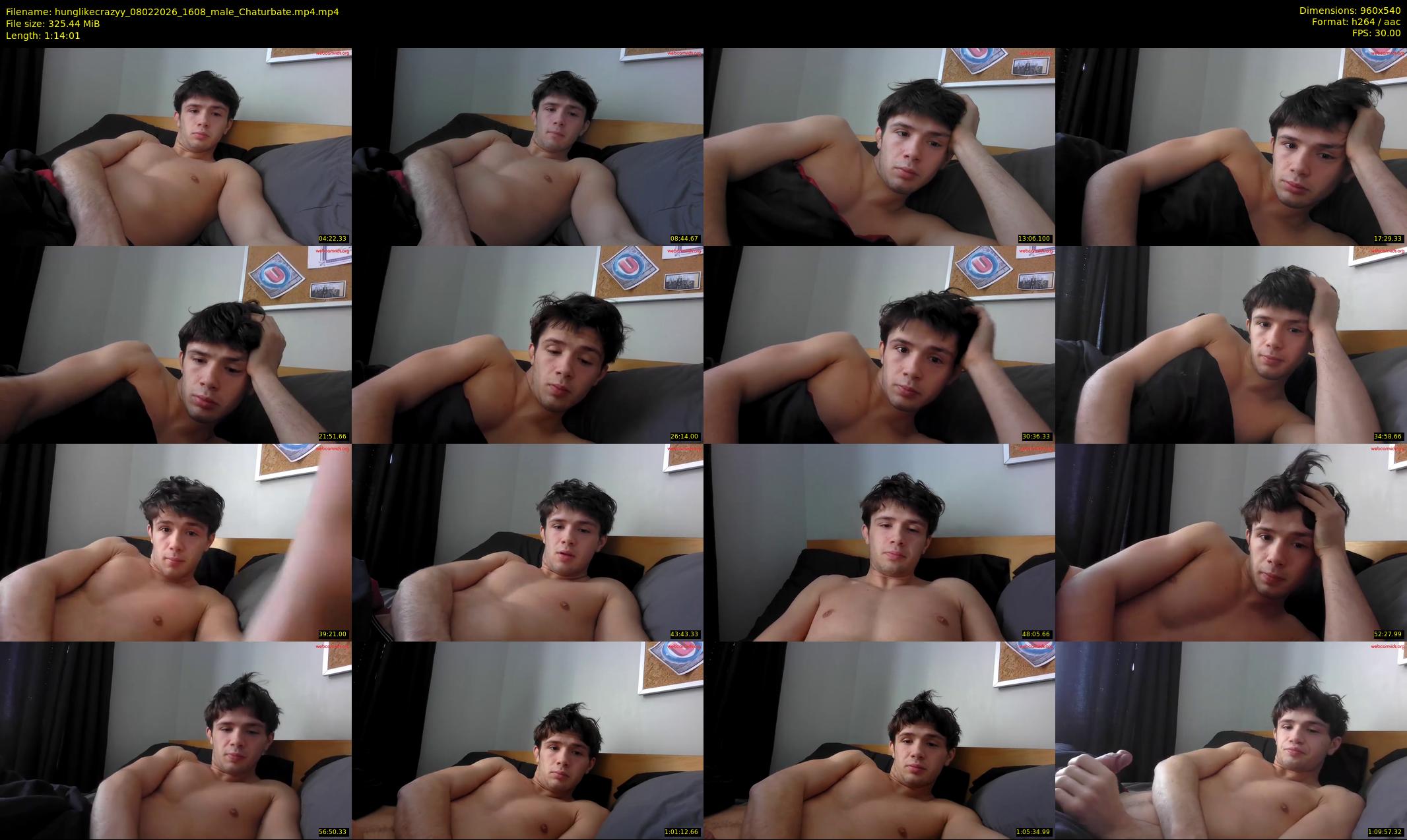 hunglikecrazyy — 75 minute Chaturbate male cam show recording, 480p, Feb 8, 2026