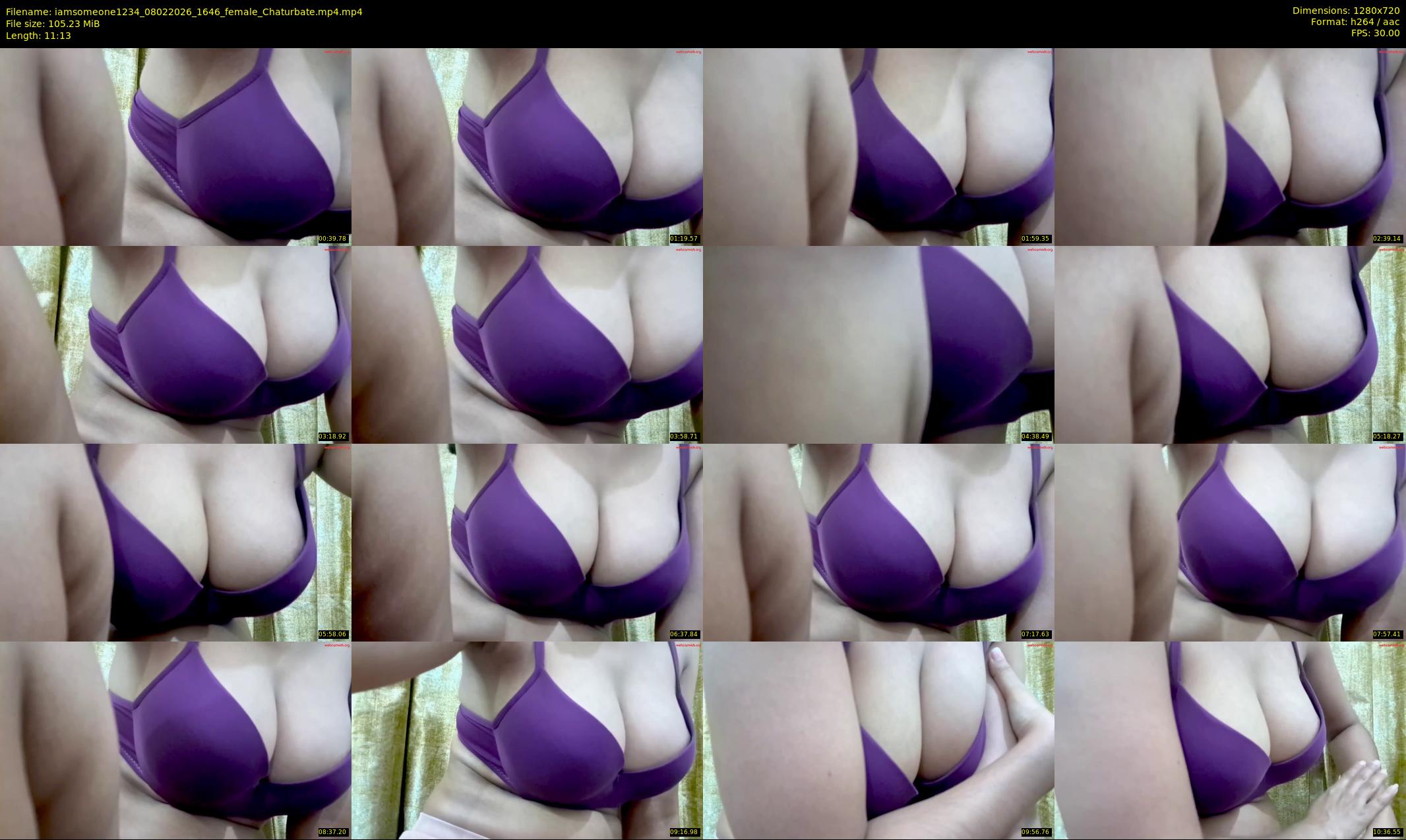 iamsomeone1234 — 12 minute Chaturbate couple cam show recording, 720p, Feb 8, 2026