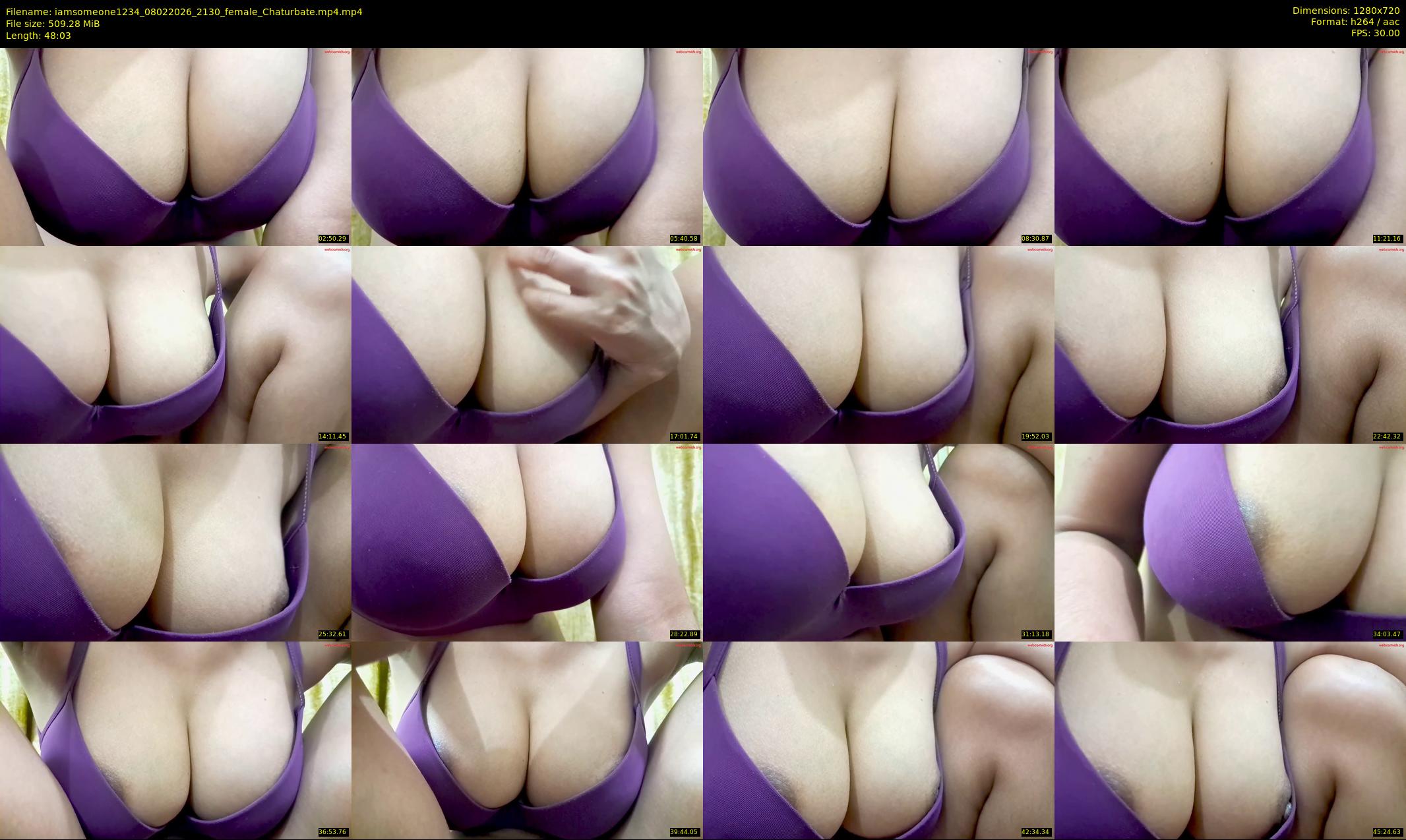 iamsomeone1234 — 49 minute Chaturbate couple cam show recording, 720p, Feb 8, 2026