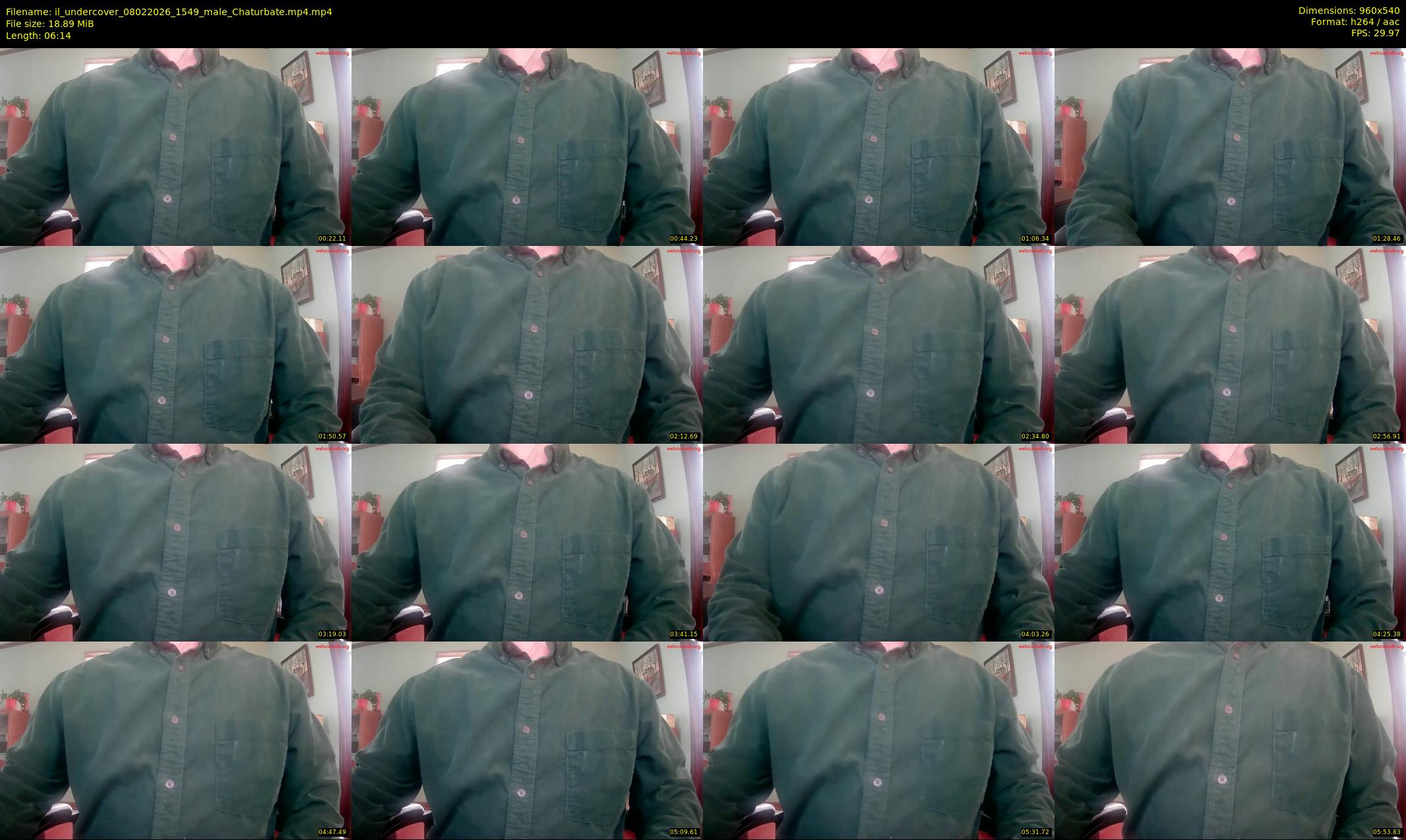 il_undercover — 7 minute Chaturbate male cam show recording, 480p, Feb 8, 2026