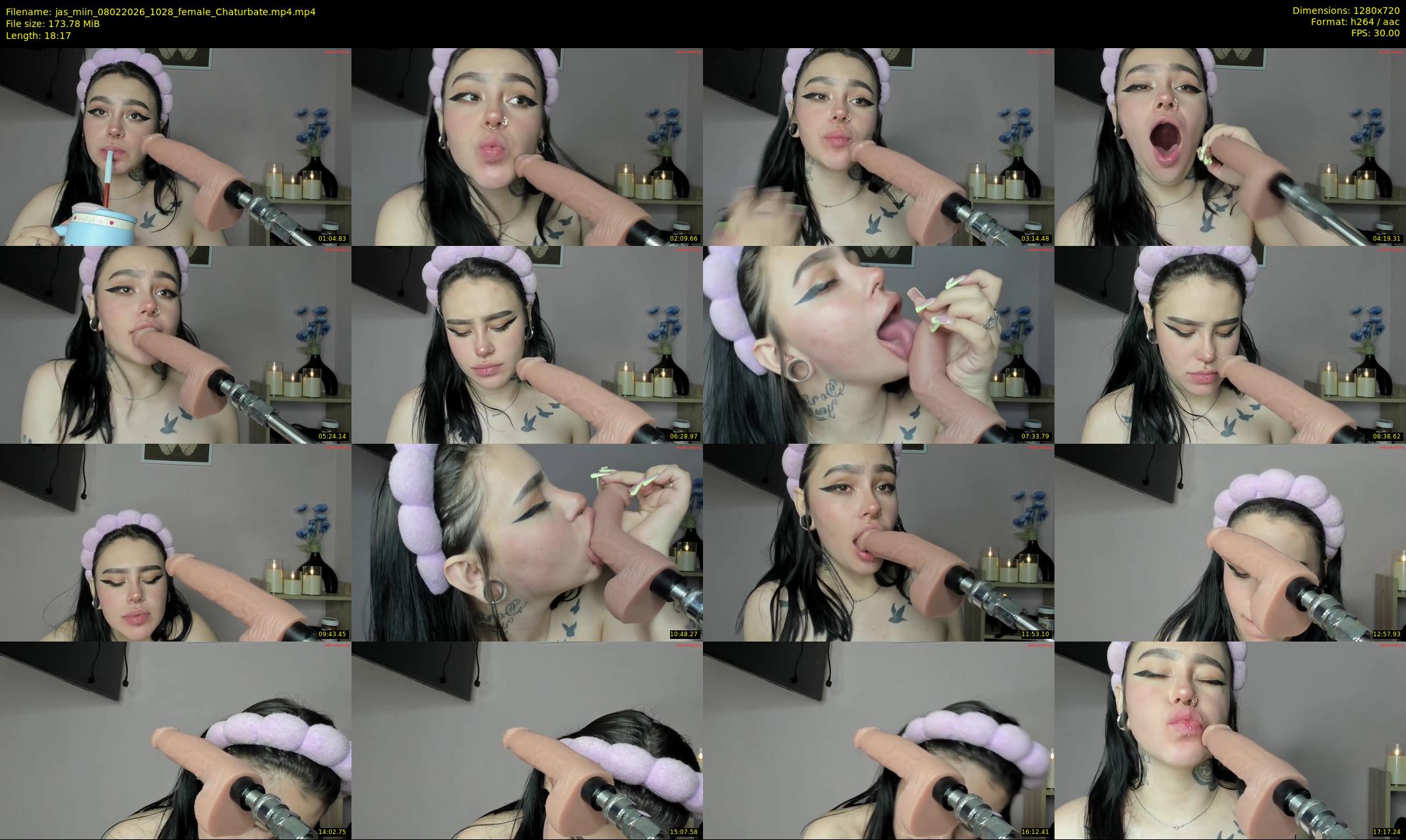 jas_miin — 19 minute Chaturbate female cam show recording, 720p, Feb 8, 2026