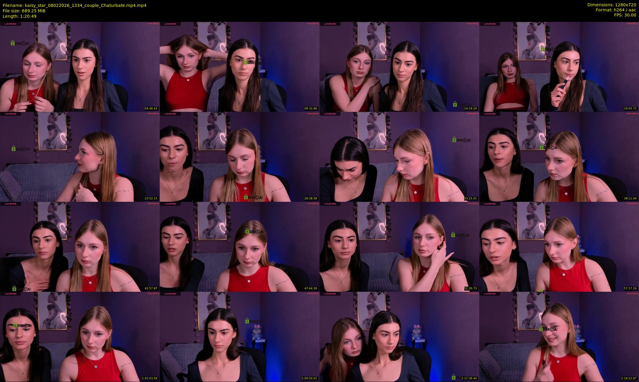 kaisy_star — 81 minute Chaturbate female cam show recording, 720p, Feb 8, 2026