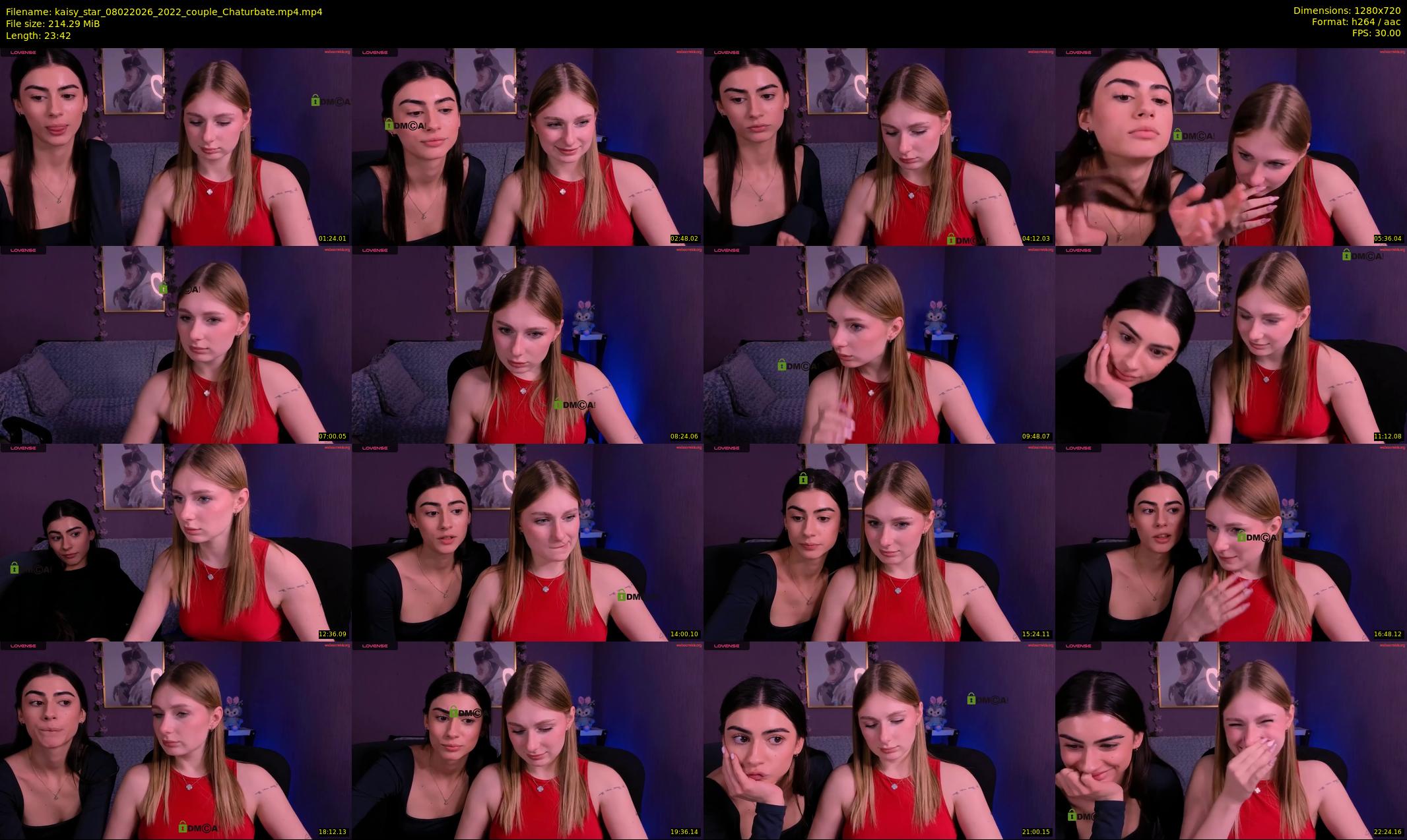 kaisy_star — 24 minute Chaturbate female cam show recording, 720p, Feb 8, 2026