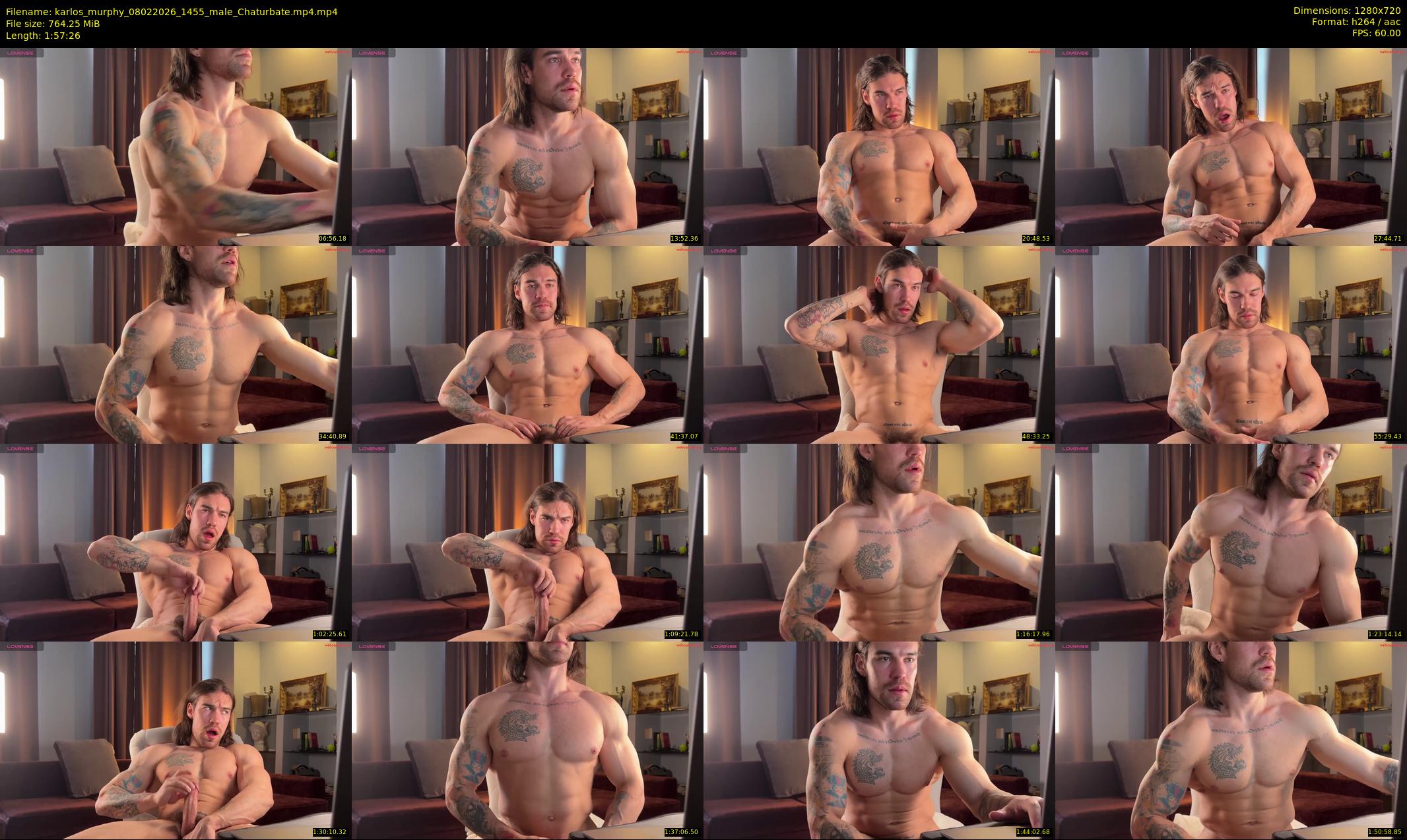 karlos_murphy — 118 minute Chaturbate male cam show recording, 720p, Feb 8, 2026
