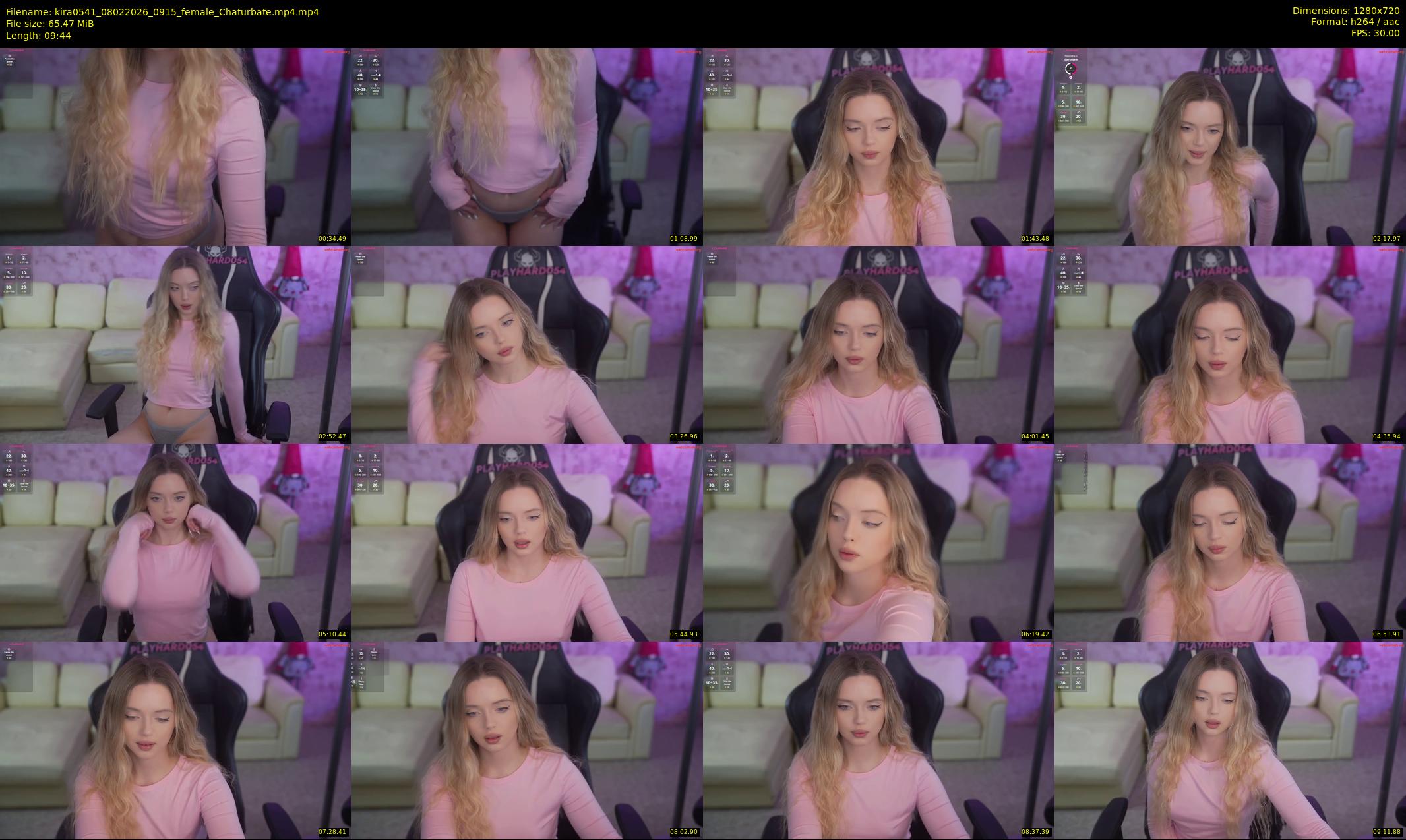kira0541 — 10 minute Chaturbate couple cam show recording, 720p, Feb 8, 2026