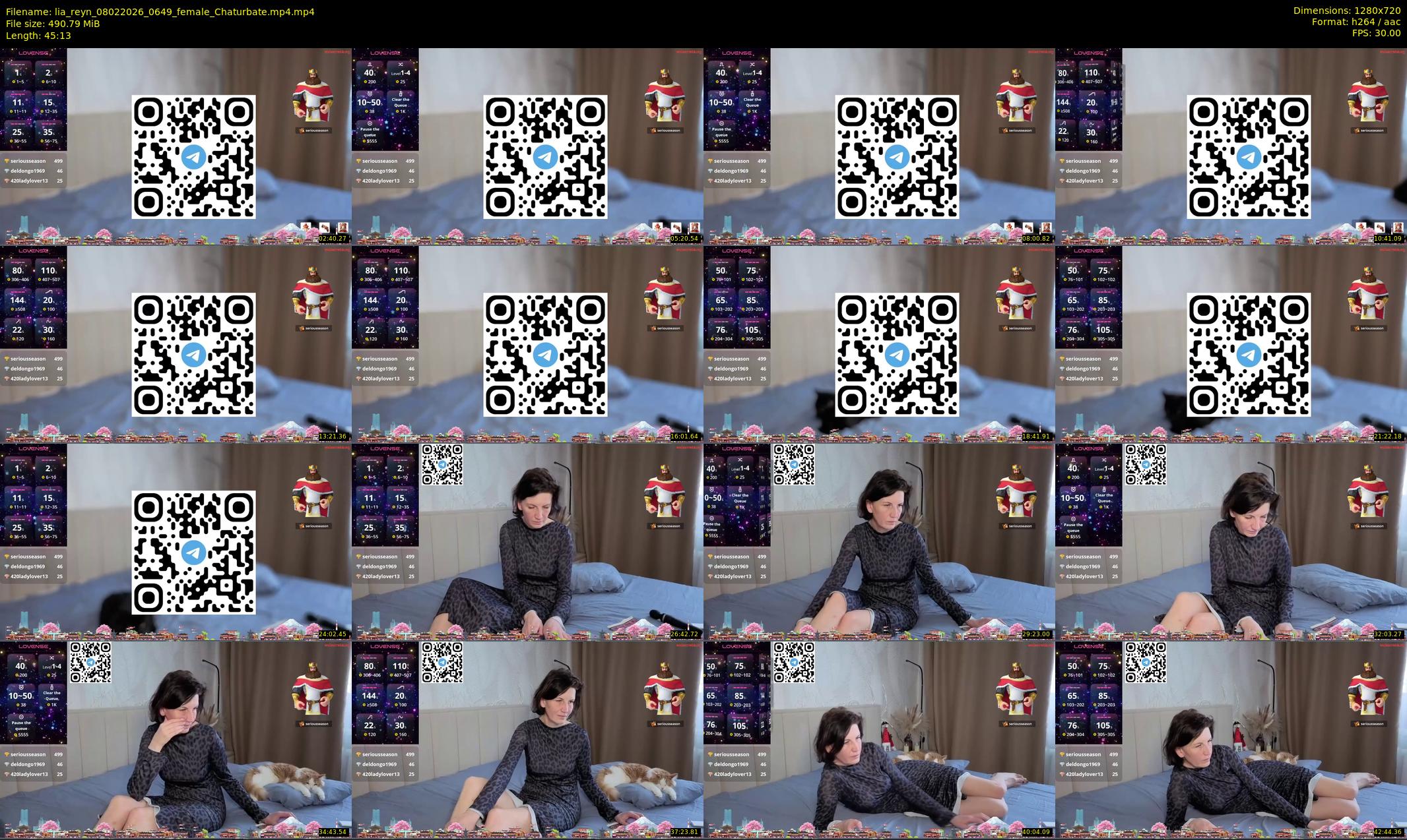 lia_reyn — 46 minute Chaturbate female cam show recording, 720p, Feb 8, 2026