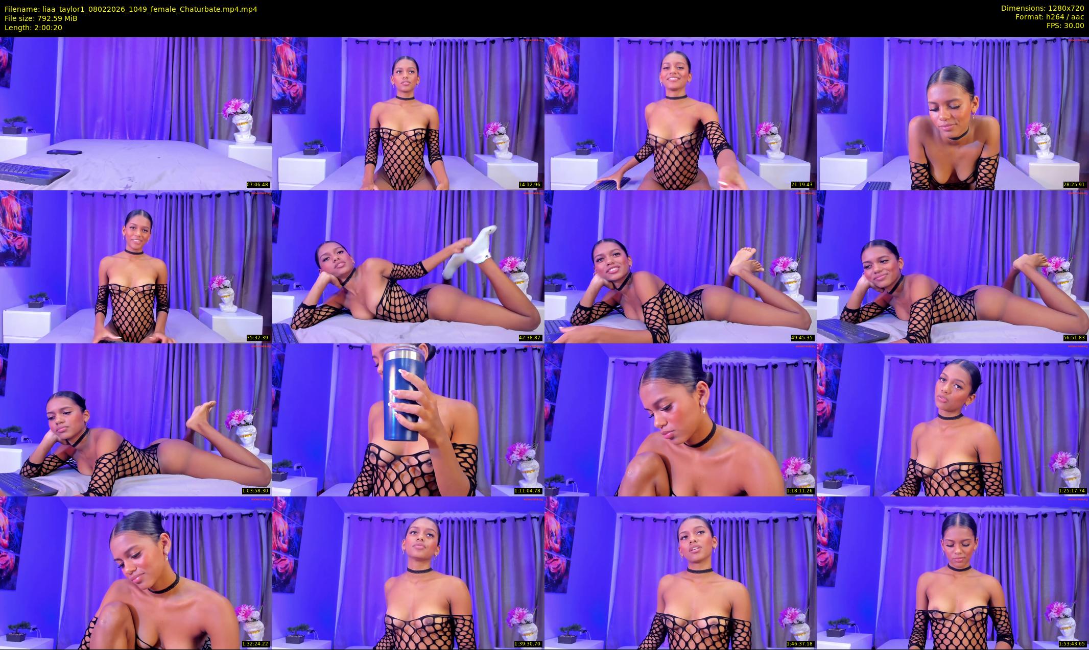 liaa_taylor1 — 121 minute Chaturbate female cam show recording, 720p, Feb 8, 2026