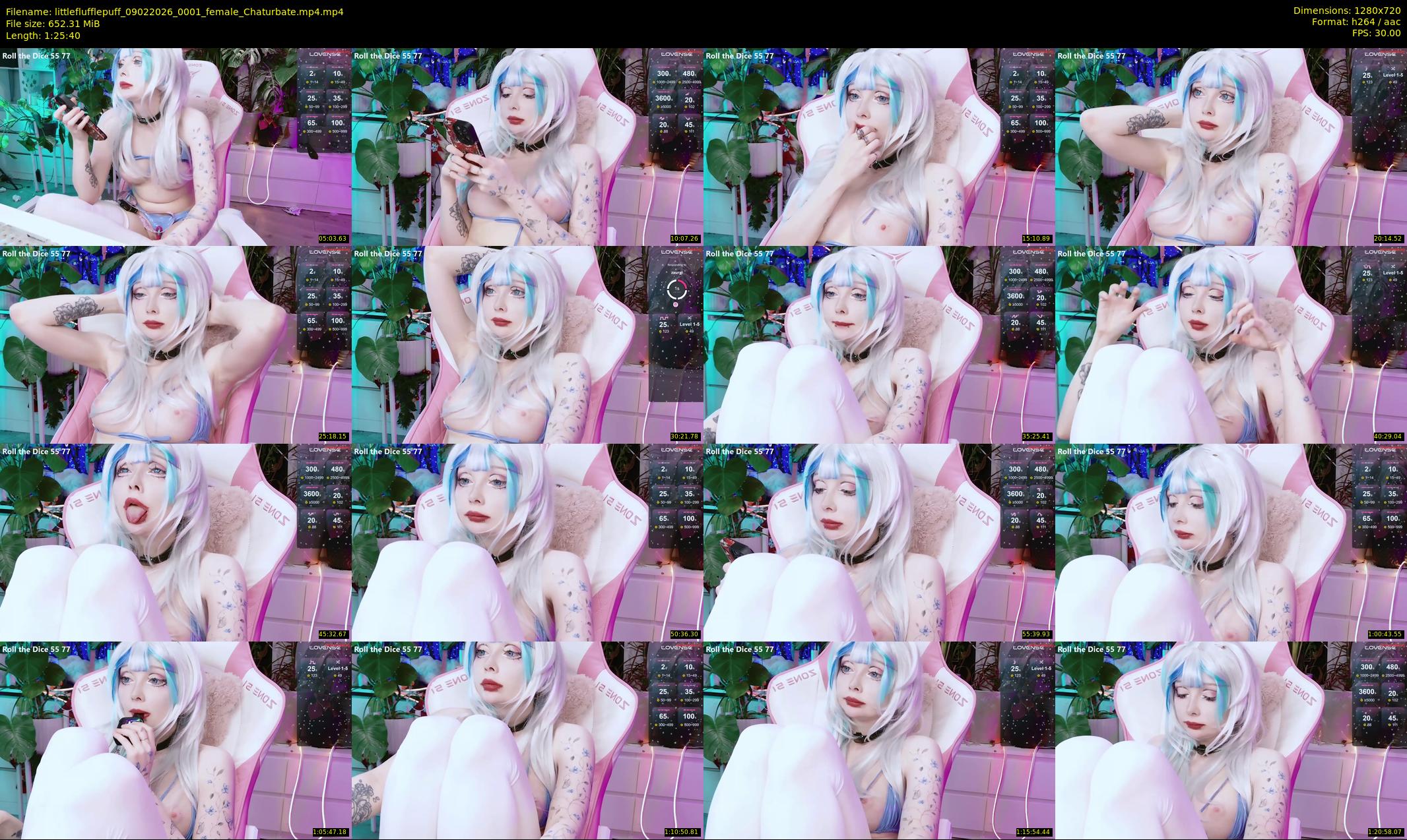 littleflufflepuff — 86 minute Chaturbate female cam show recording, 720p, Feb 9, 2026