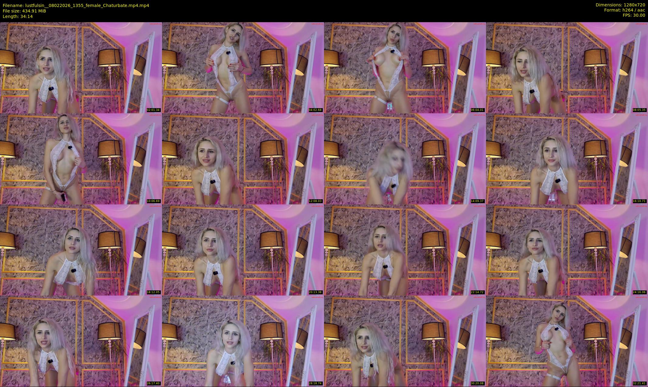 lustfulsin_ — 35 minute Chaturbate couple cam show recording, 720p, Feb 8, 2026