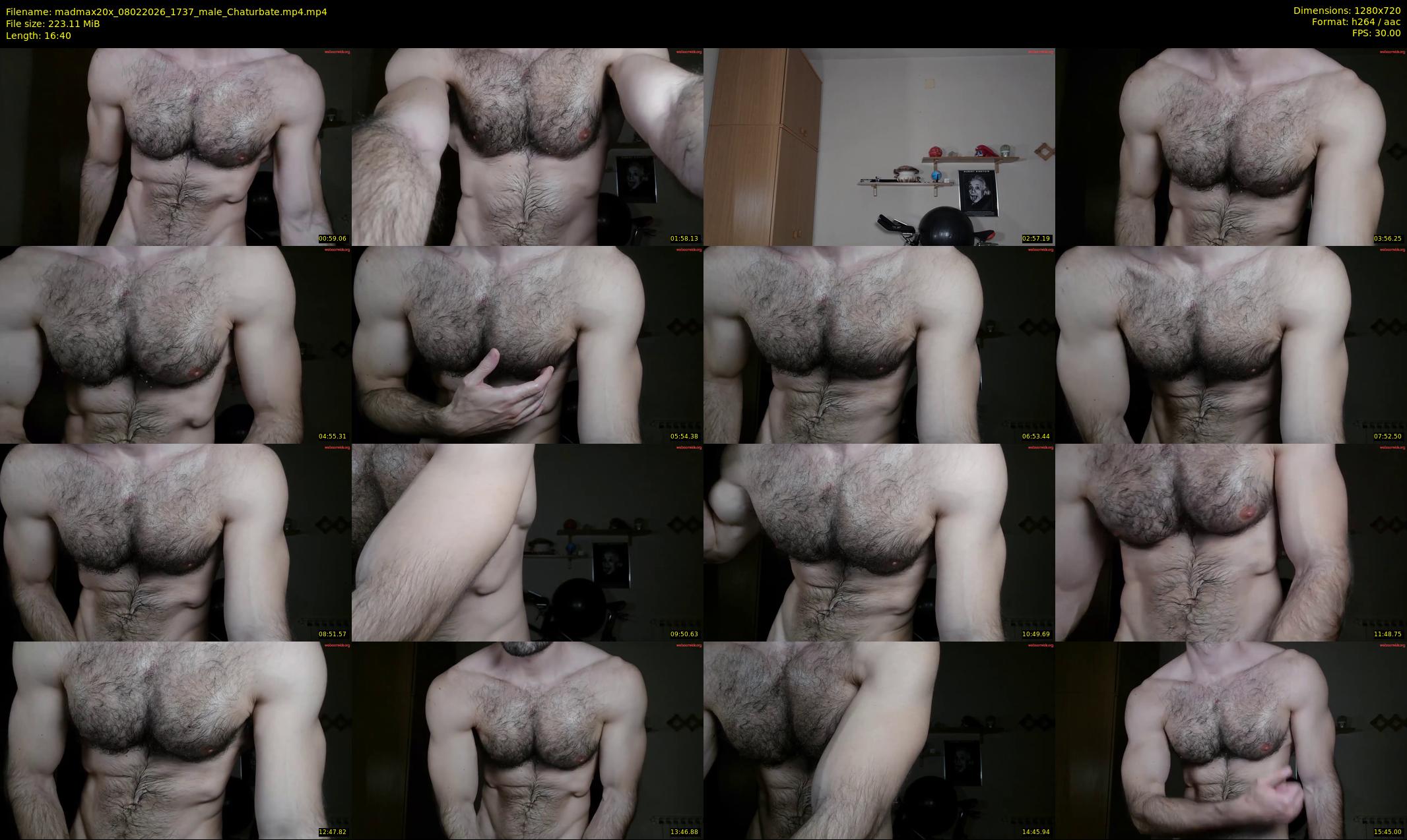 madmax20x — 17 minute Chaturbate male cam show recording, 720p, Feb 8, 2026