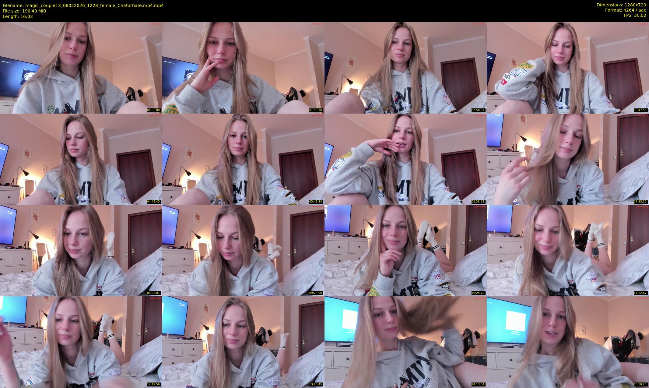 magic_couple13 — 17 minute Chaturbate couple cam show recording, 720p, Feb 8, 2026