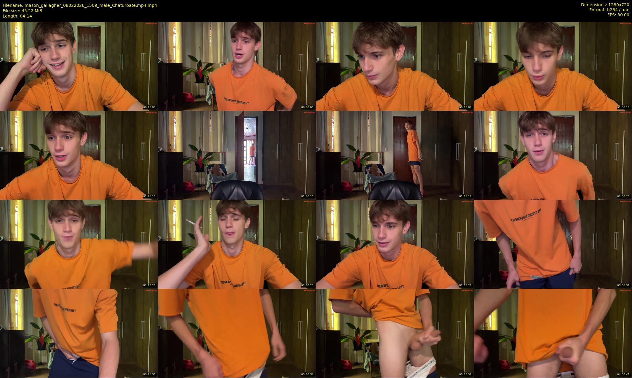 mason_gallagher — 5 minute Chaturbate male cam show recording, 720p, Feb 8, 2026