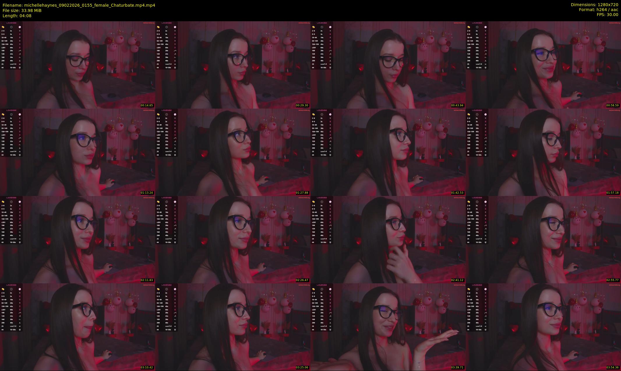 michellehaynes — 5 minute Chaturbate female cam show recording, 720p, Feb 9, 2026