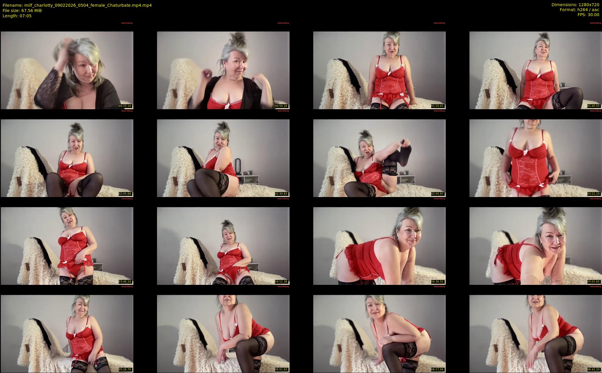 milf_charlotty — 8 minute Chaturbate female cam show recording, 720p, Feb 9, 2026